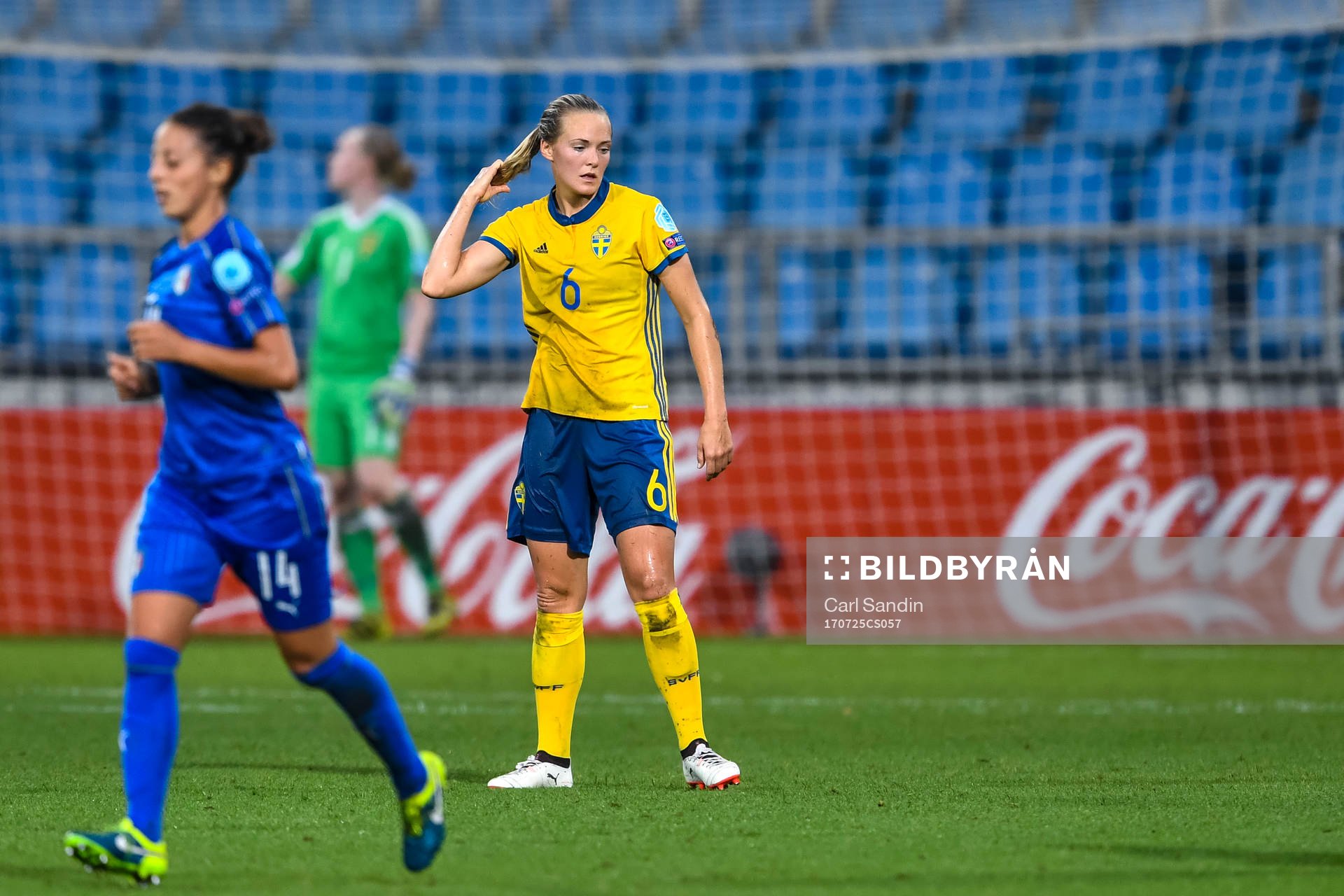 Sveriges Magdalena Eriksson deppar