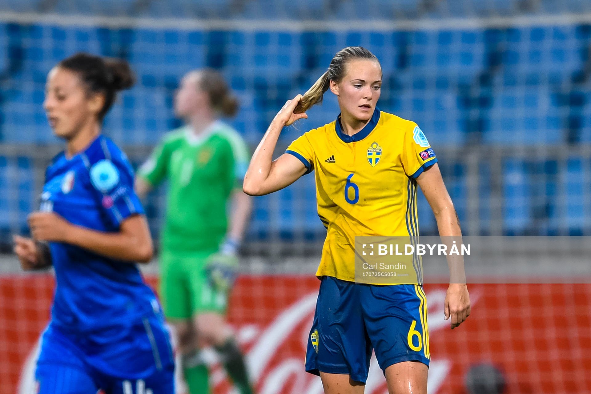 Sveriges Magdalena Eriksson deppar