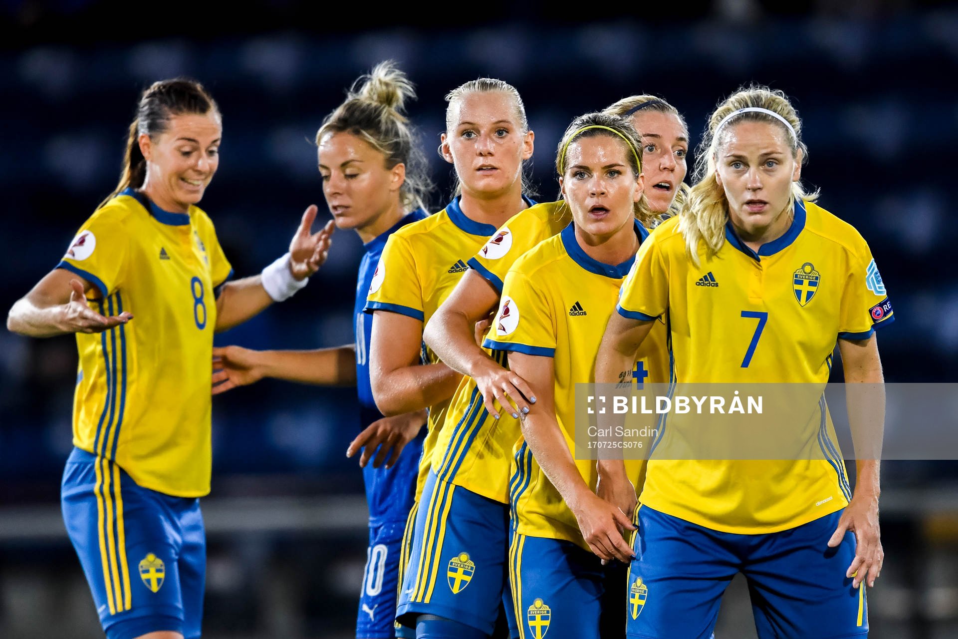 Sveriges Lotta Schelin , Stina Blackstenius , Linda