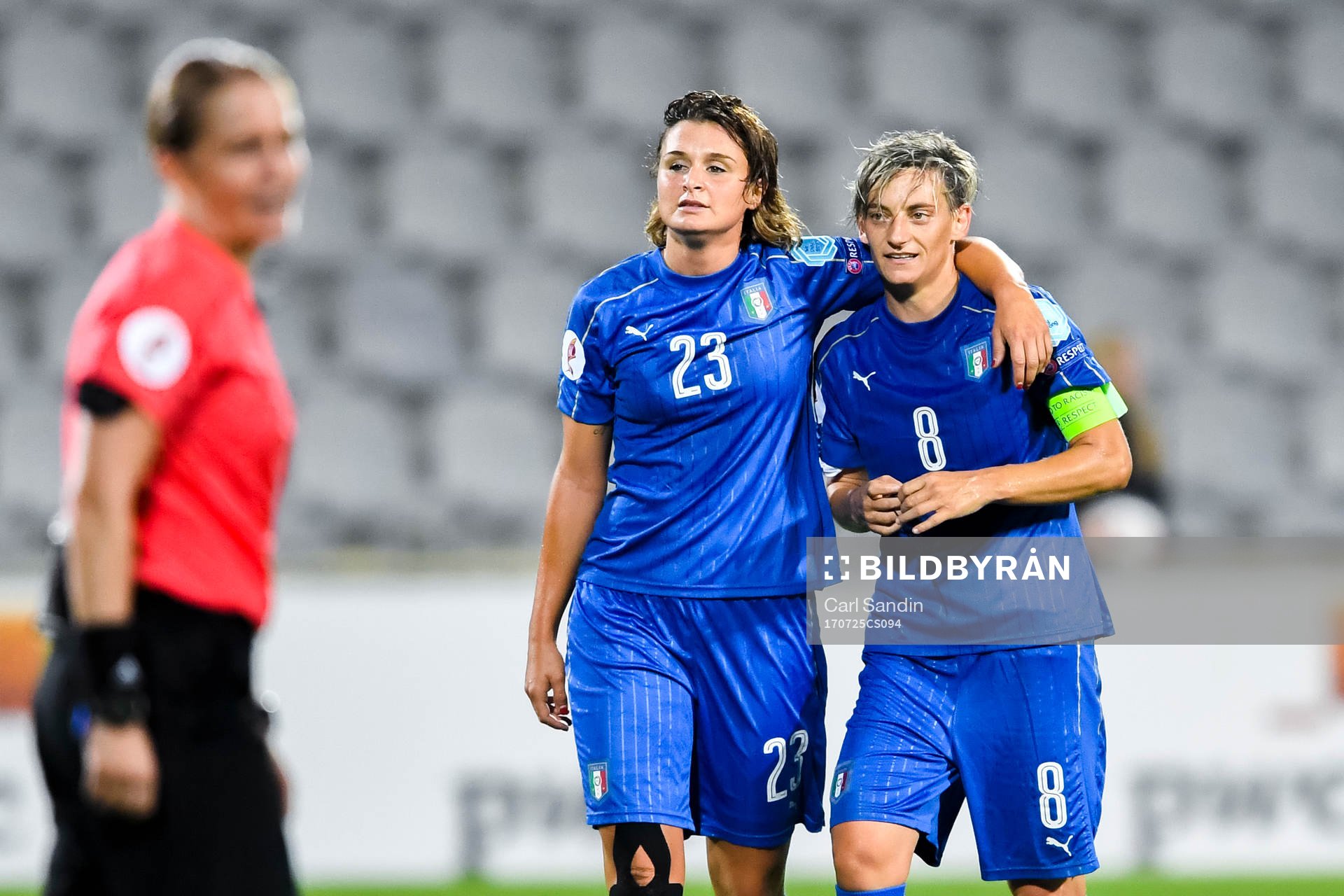 Italiens Cristiana Girelli och Melania Gabbiadini