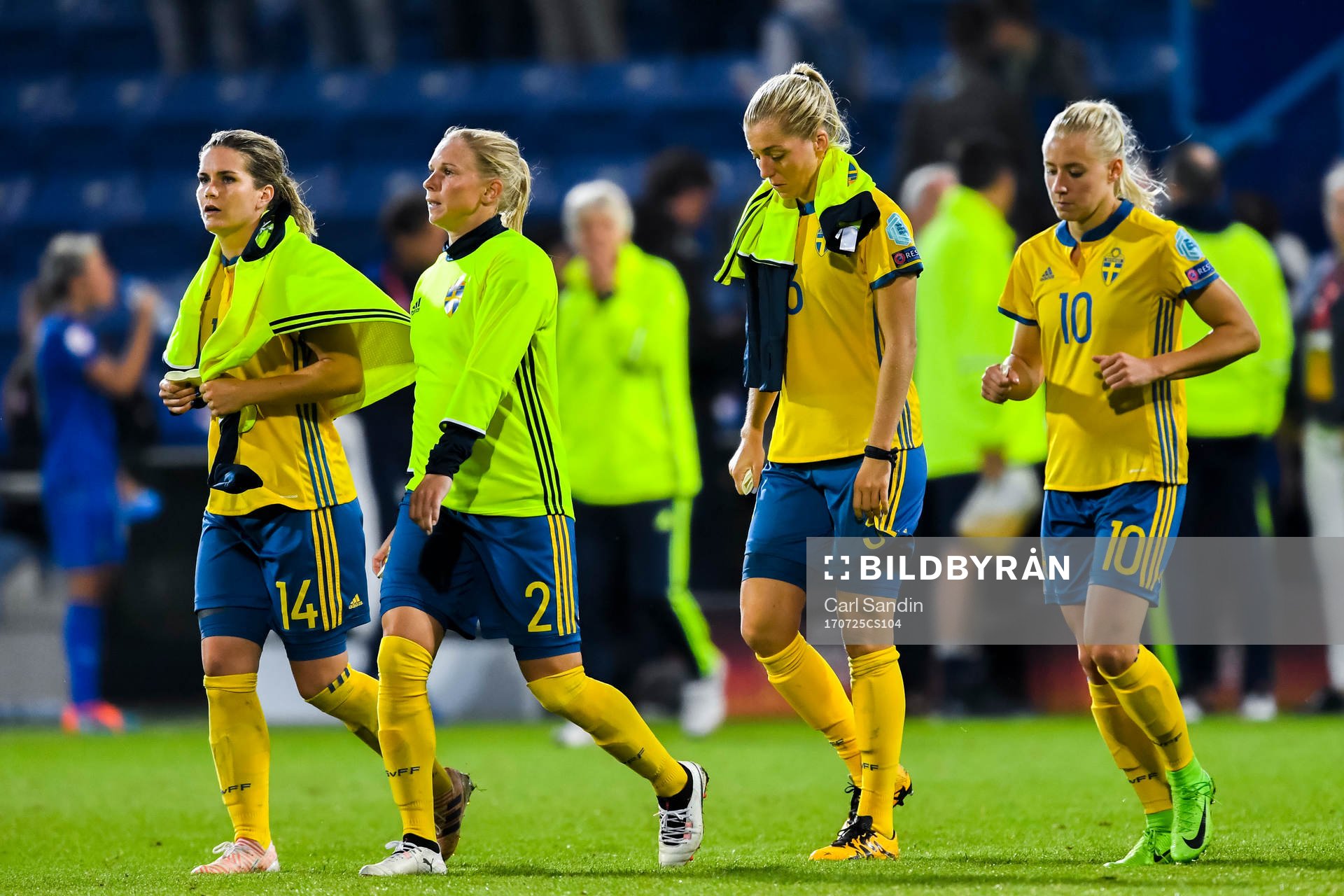 Sveriges Hanna Folkesson , Jonna Andersson , Linda Sembrant