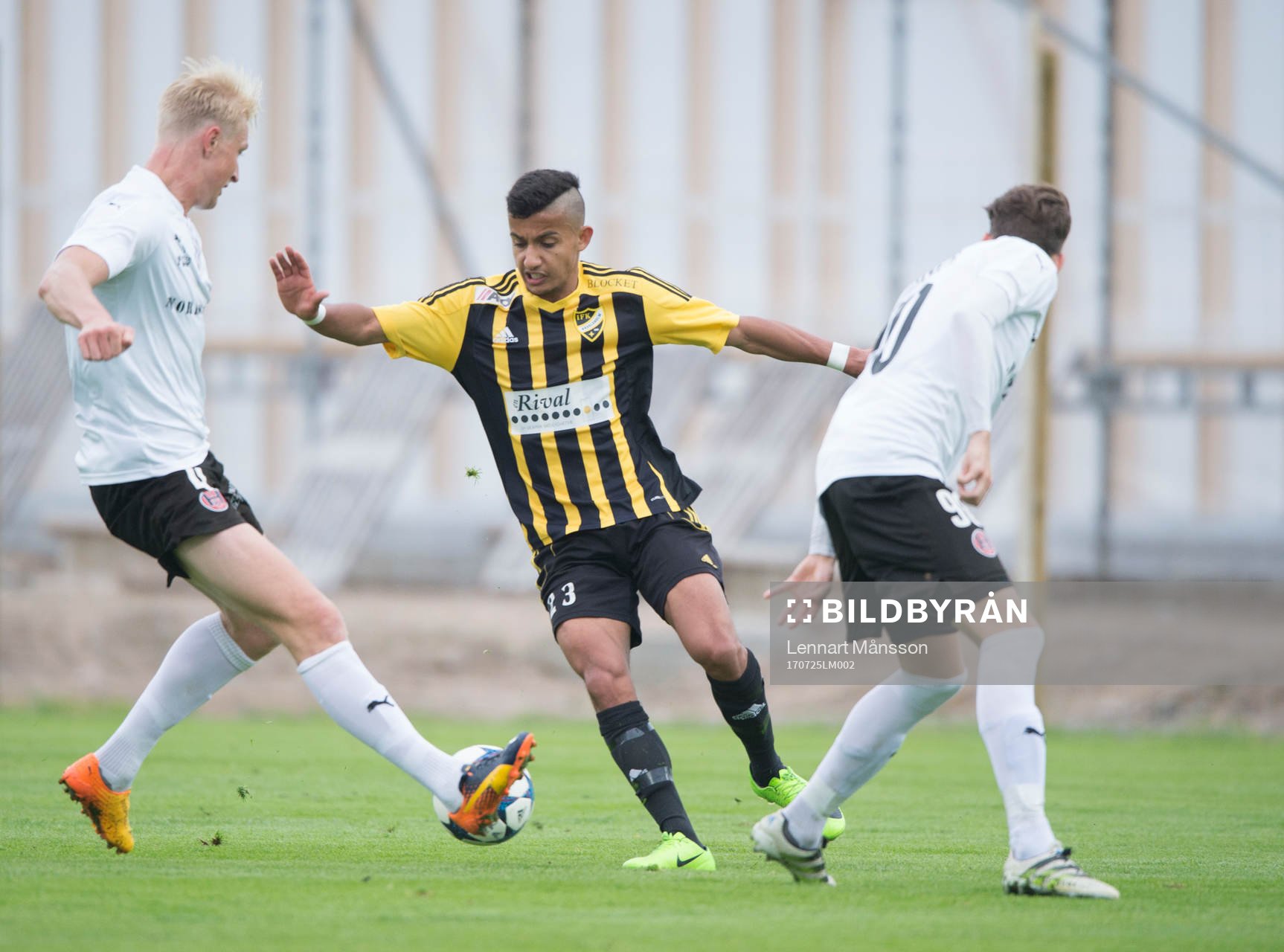 IFK Hässleholms Waed Shaif i matchen i Svenska Cupen