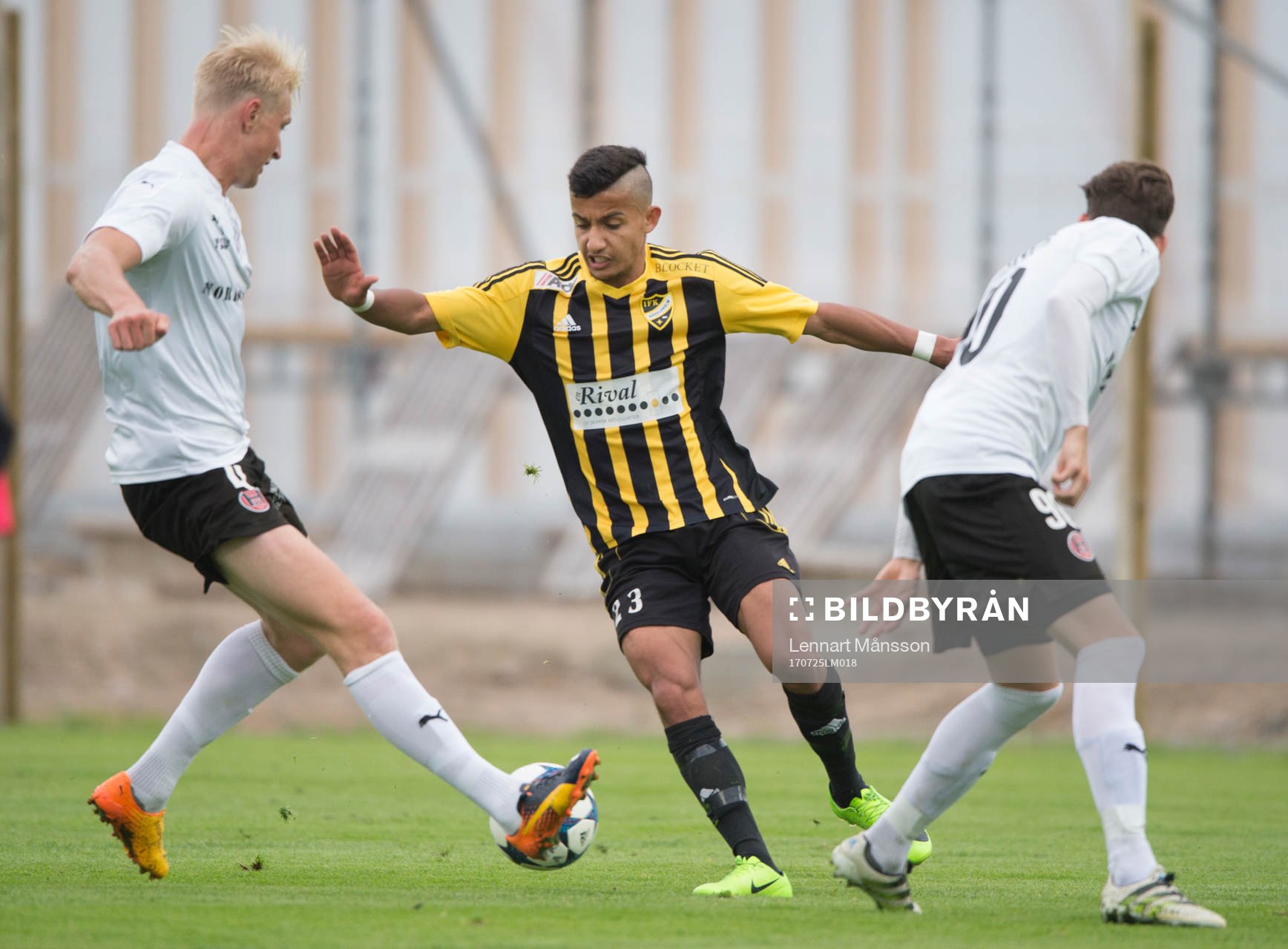 IFK Hässleholms Waed Shaif i matchen i Svenska Cupen