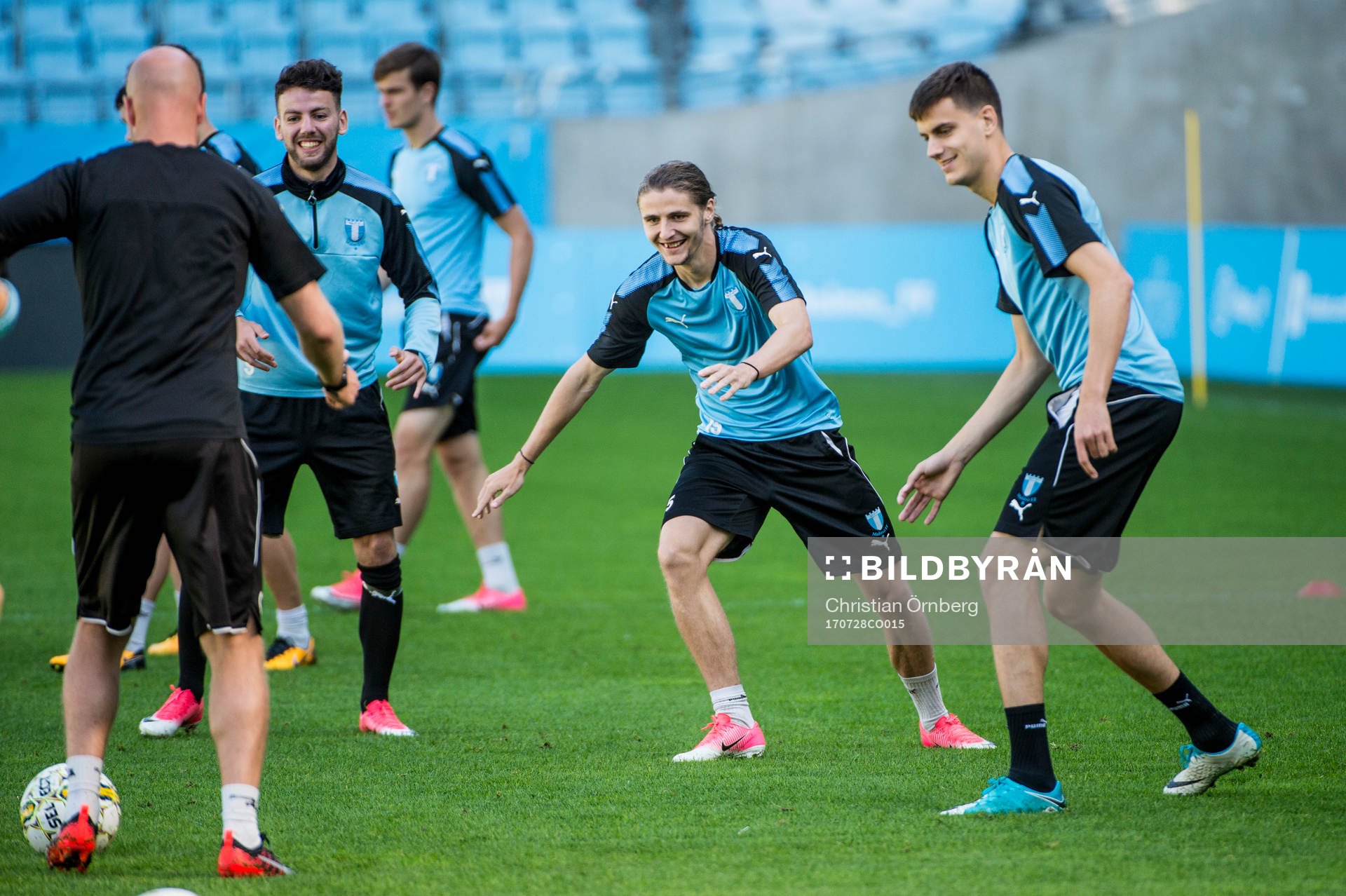 Erdal Rakip, Pawel Cibicki och Alexander Jeremejeff mot
