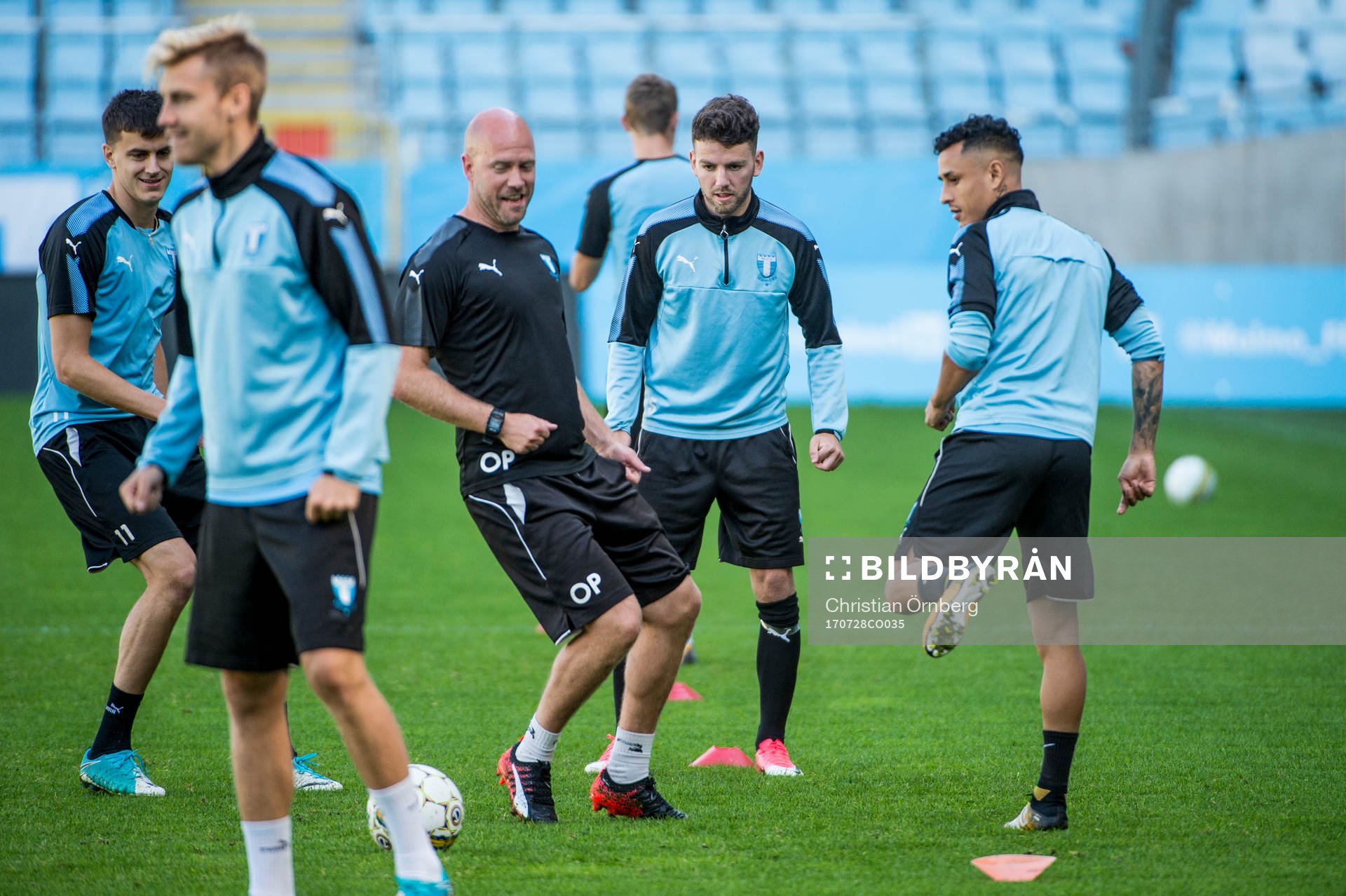 Assisterande tränare Olof Persson, Erdal Rakip och
