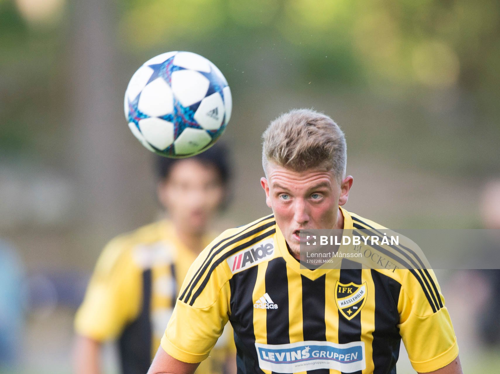 IFK Hässleholms Mohammed Resulovic i matchen i division 2