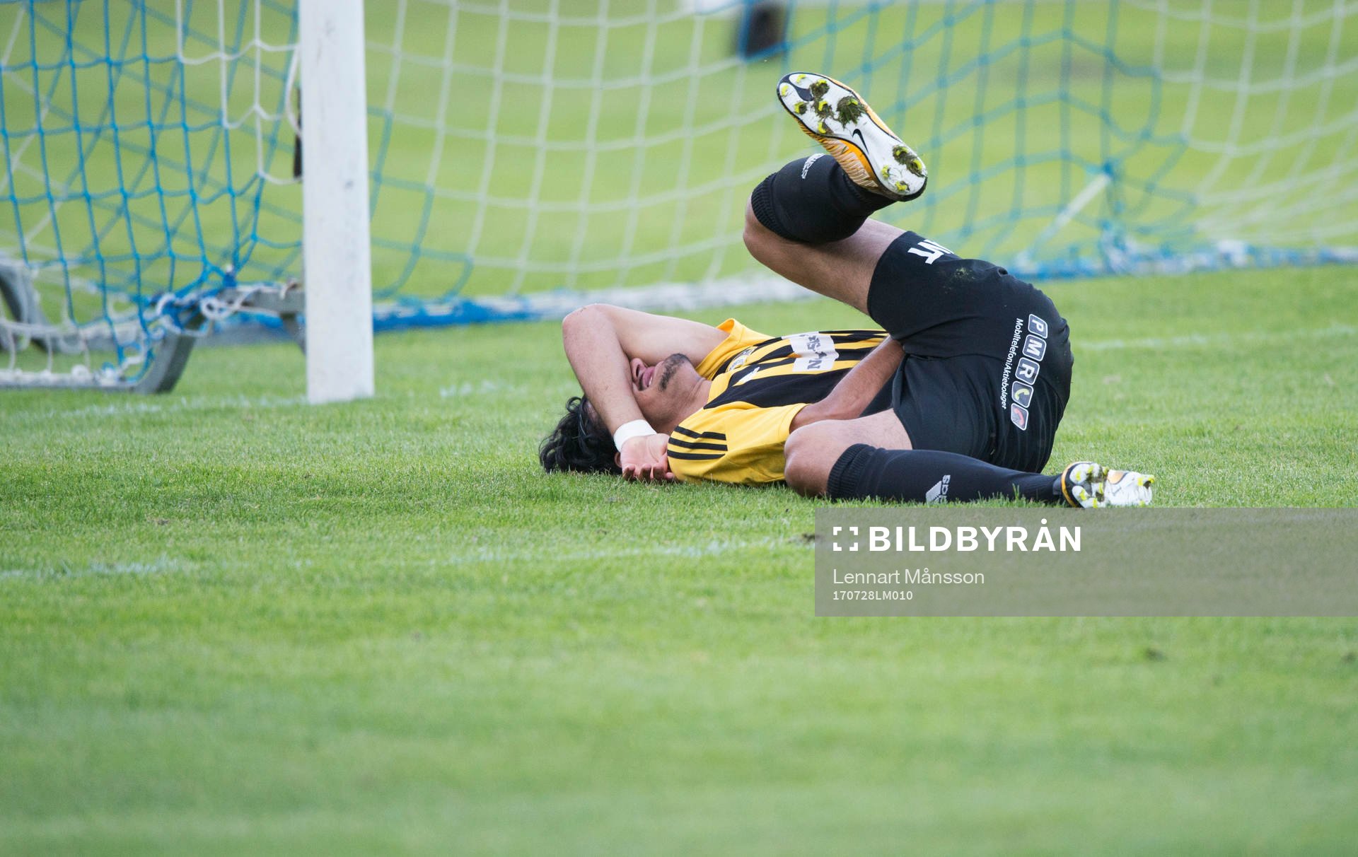 IFK Hässleholms Ameer Naseer deppar i matchen i division 2