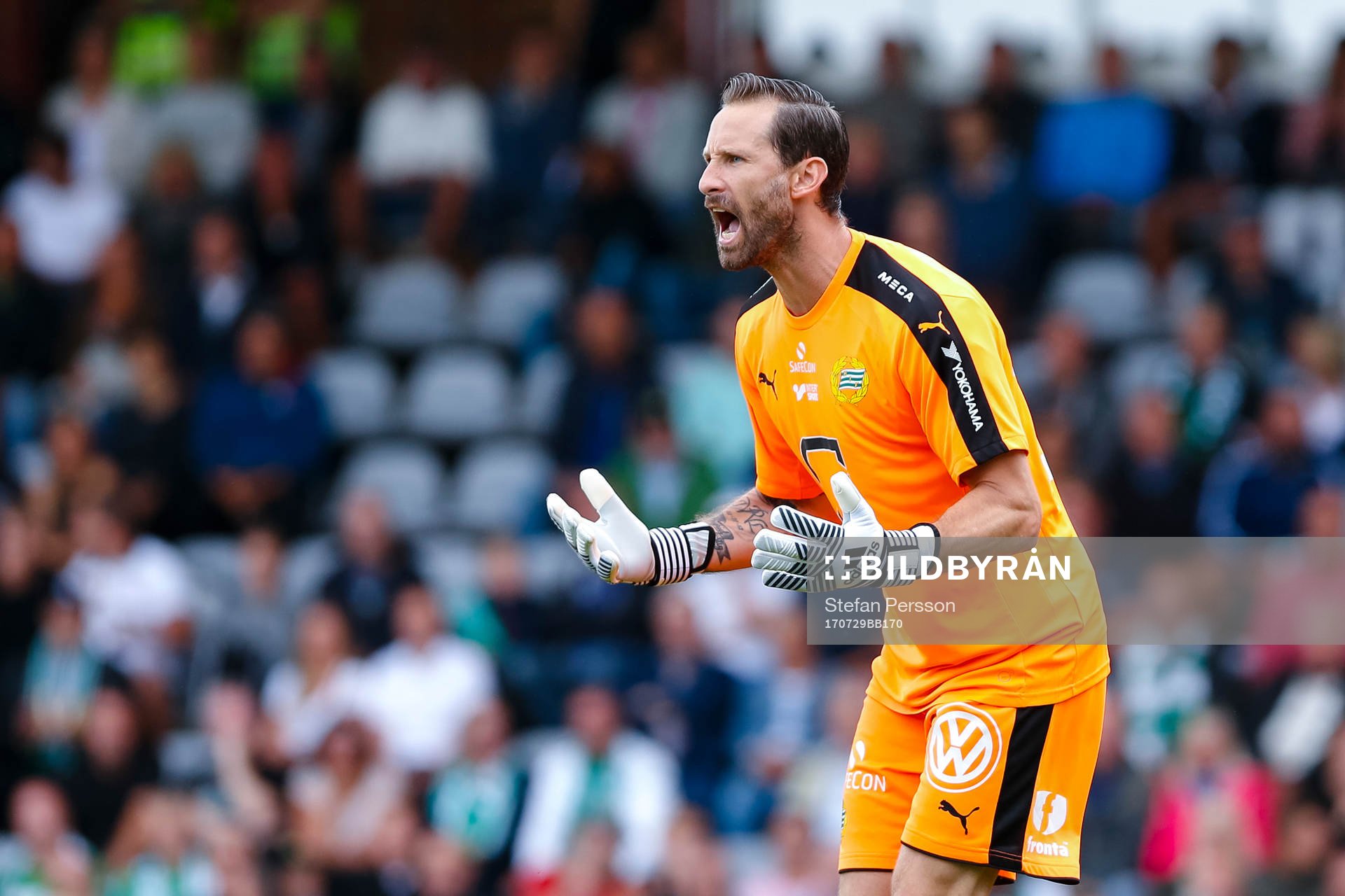 Hammarbys målvakt Johan Wiland