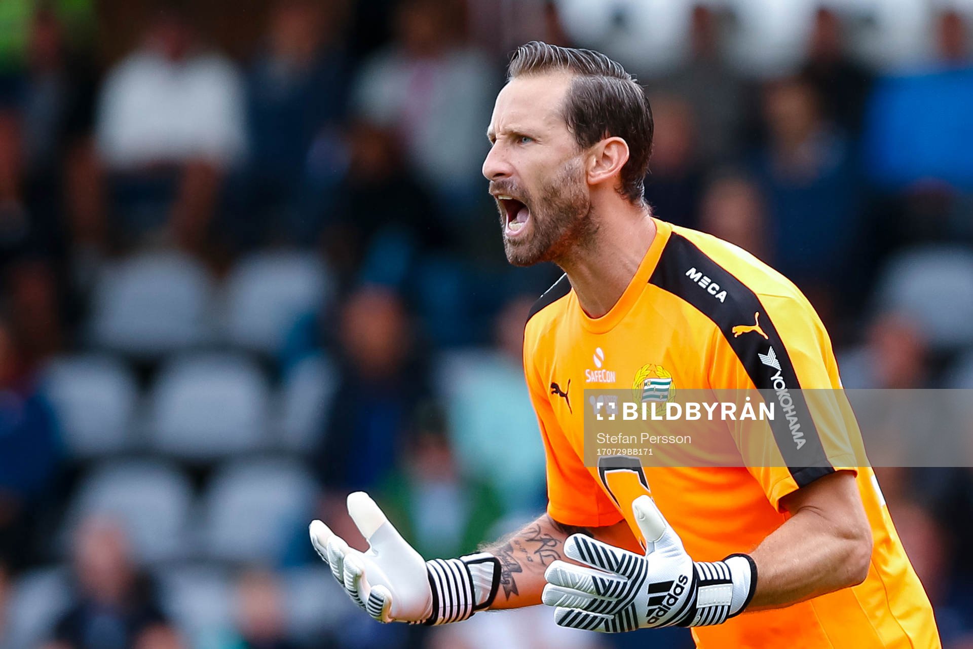 Hammarbys målvakt Johan Wiland