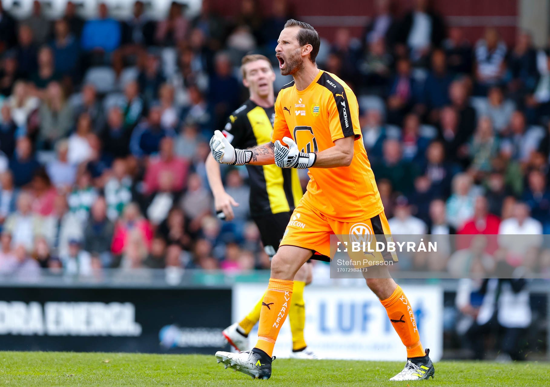 Hammarbys målvakt Johan Wiland
