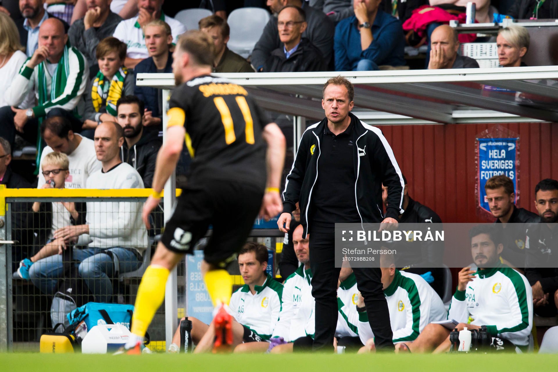 Hammarbys tränare Jakob Michelsen