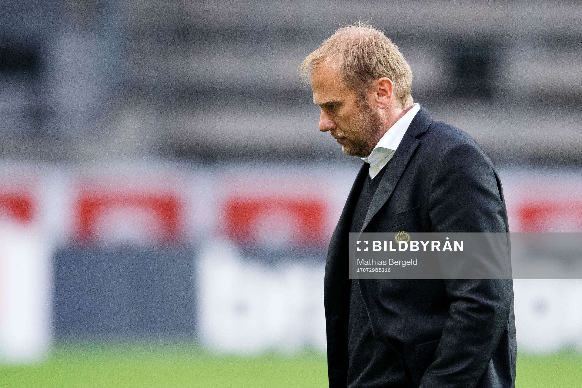 Elfsborgs manager Magnus Haglund deppar