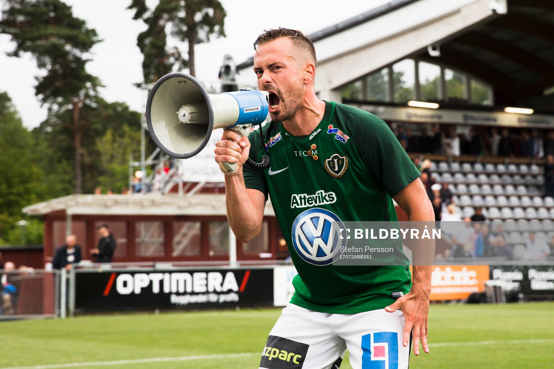 Jönköpings Fredric Fendrich jublar