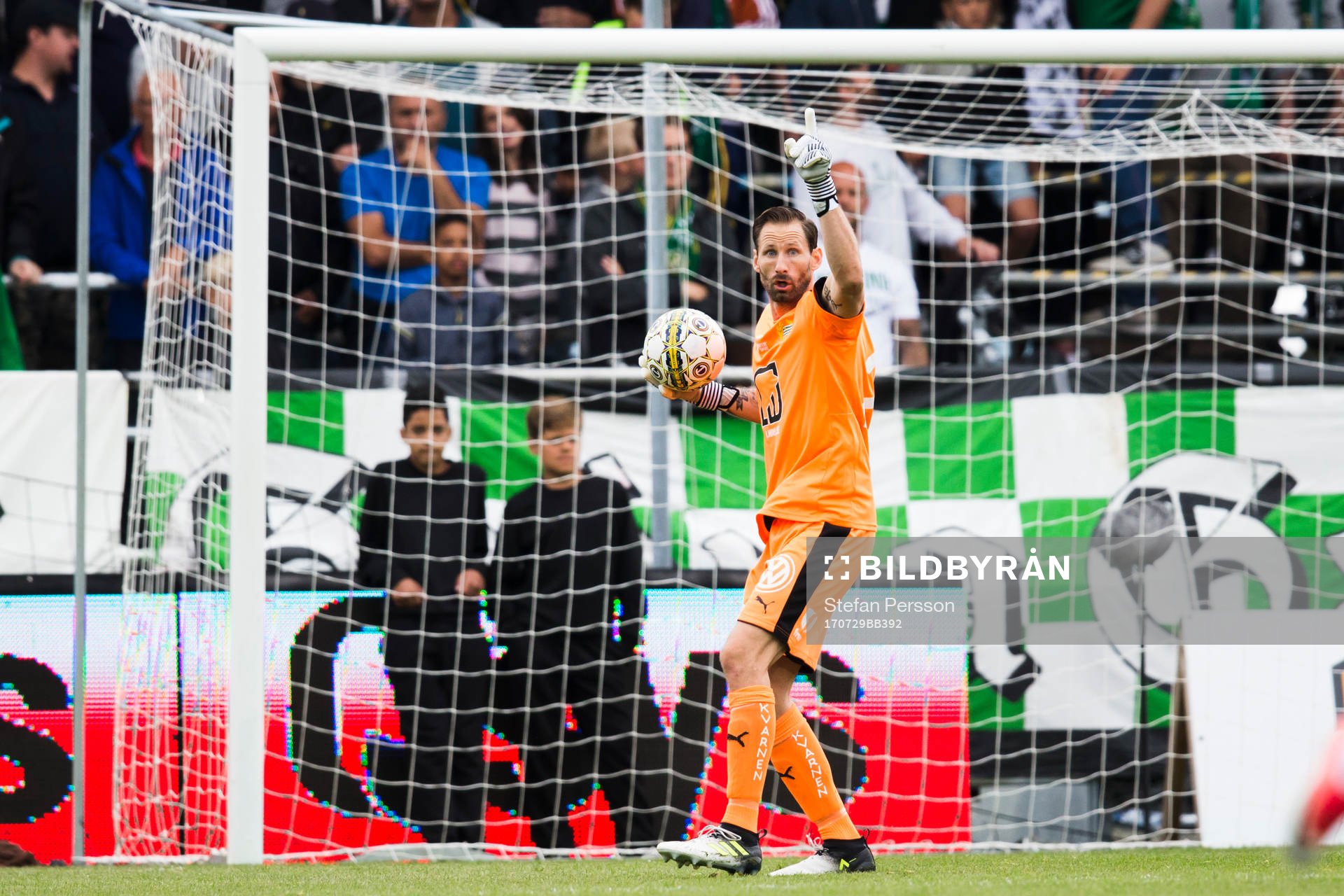 Hammarbys målvakt Johan Wiland