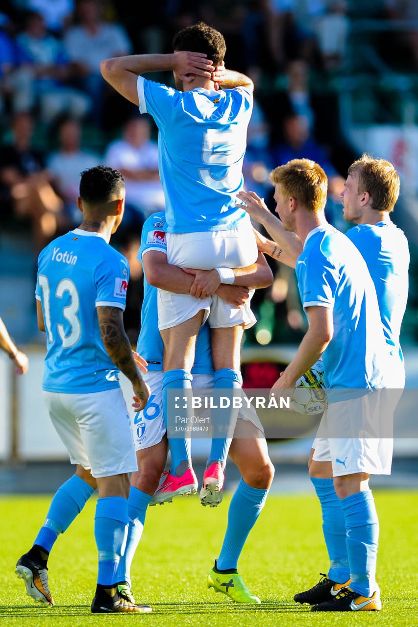 Malmö FFs Erdal Rakip jublar