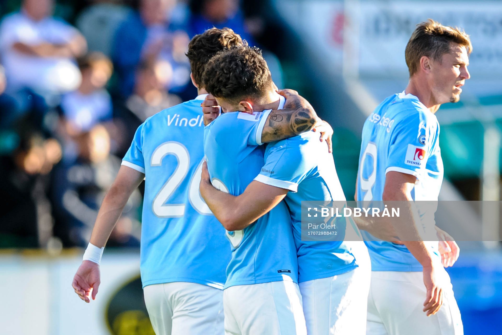 Malmö FFs Erdal Rakip jublar