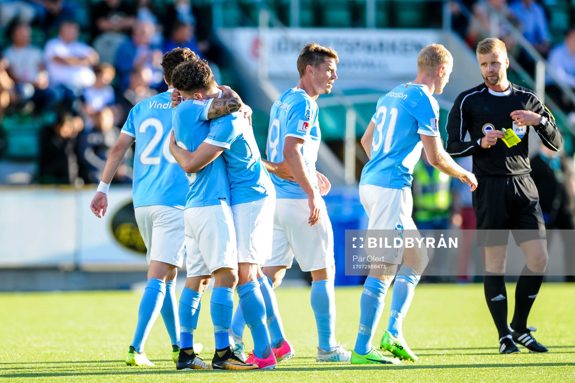 Malmö FFs Erdal Rakip jublar