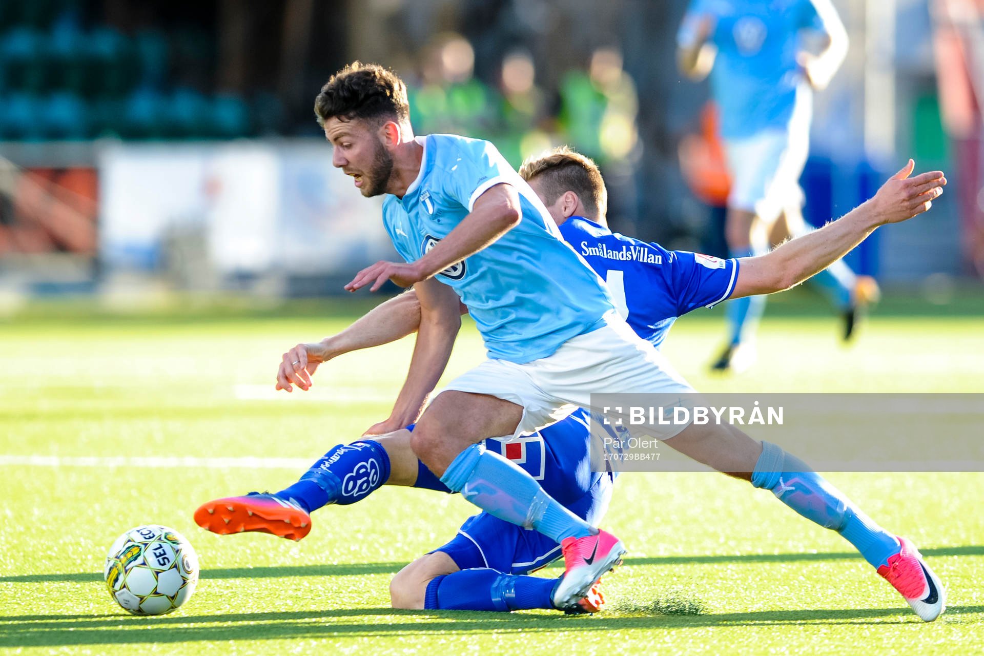 Malmö FFs Erdal Rakip och Sundsvalls David Myrestam