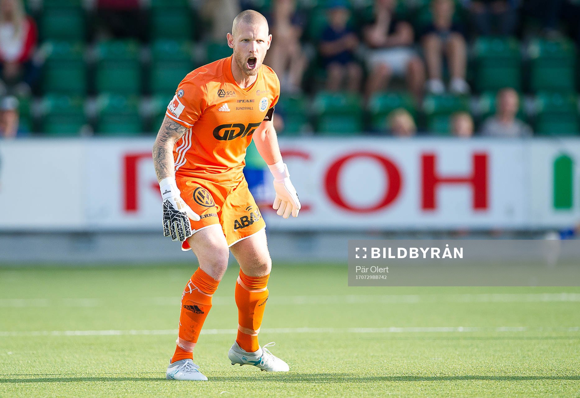 Sundsvalls målvakt Tommy Naurin