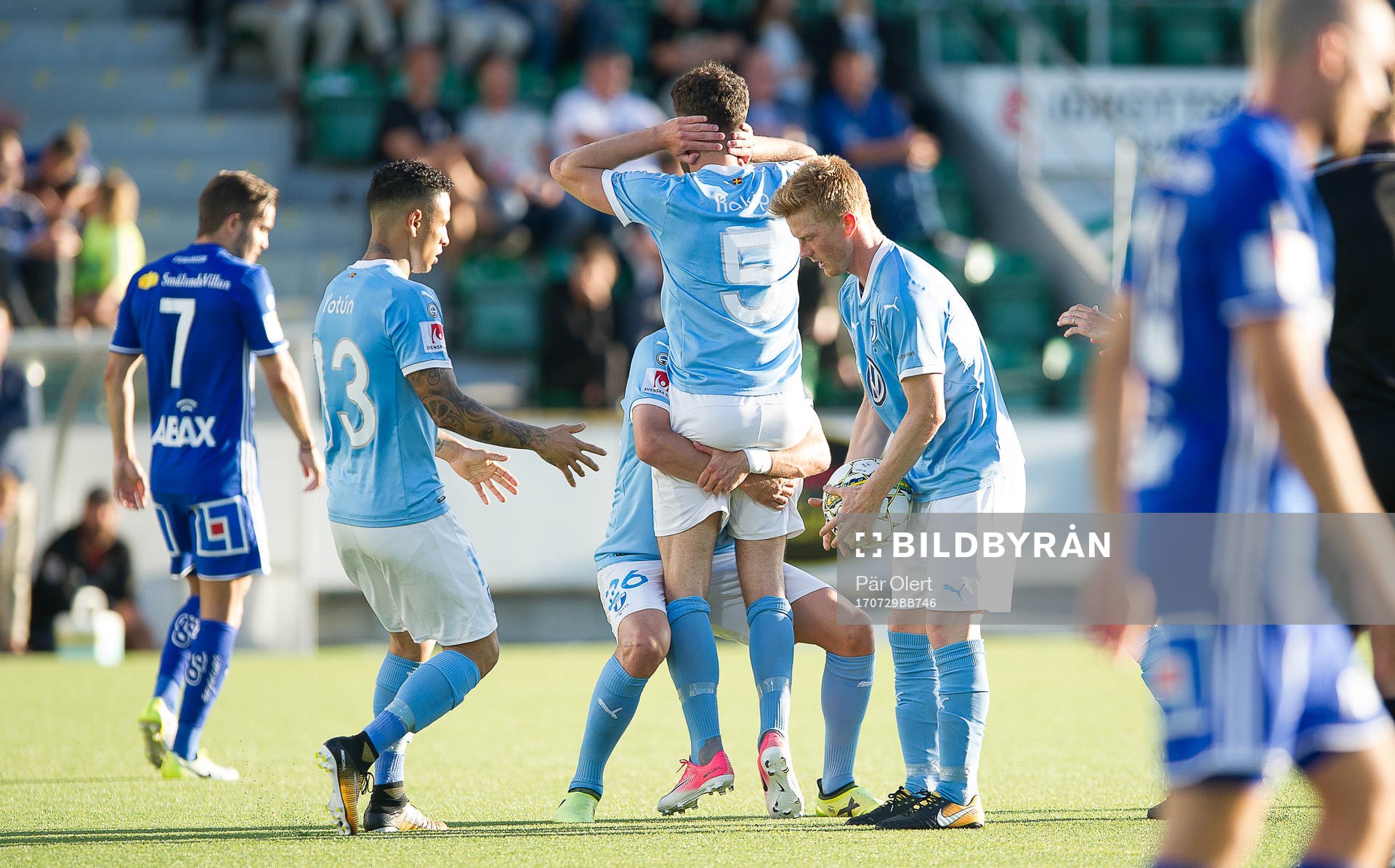 Malmö FFs Erdal Rakip jublar