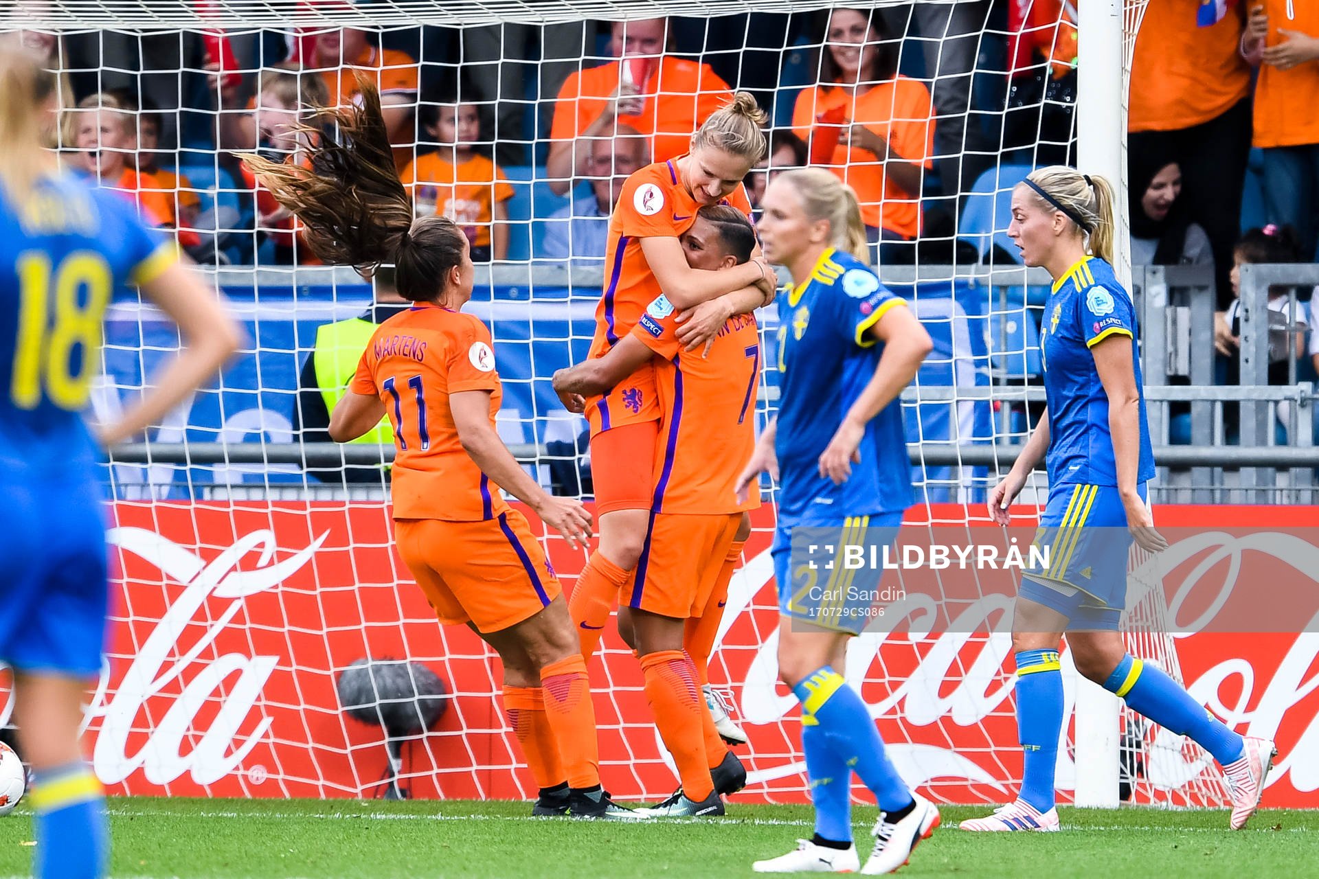 Hollands Vivianne Miedema, Lieke Martens  och Dzenis Kozica