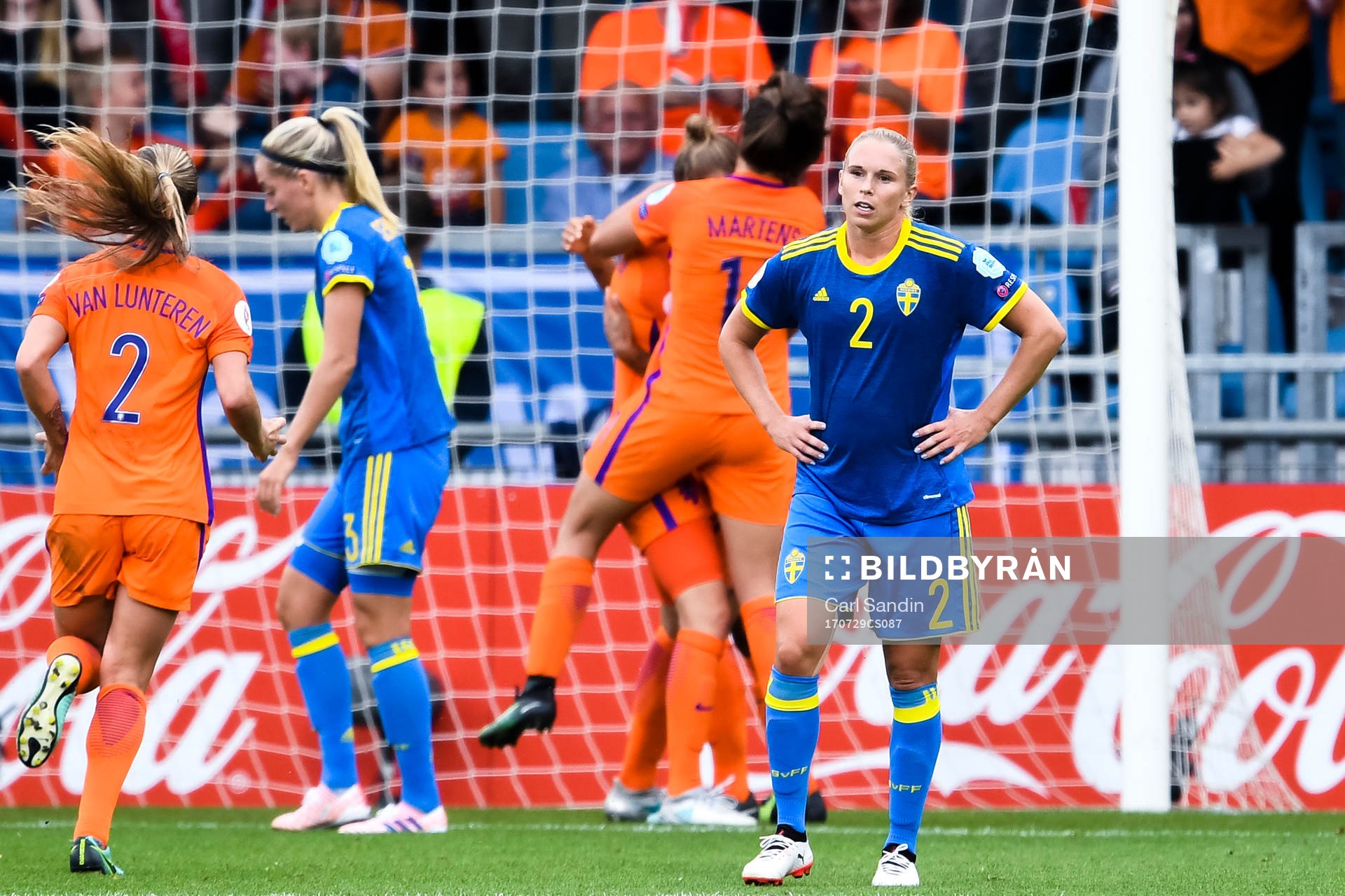 Sveriges Jonna Andersson deppar