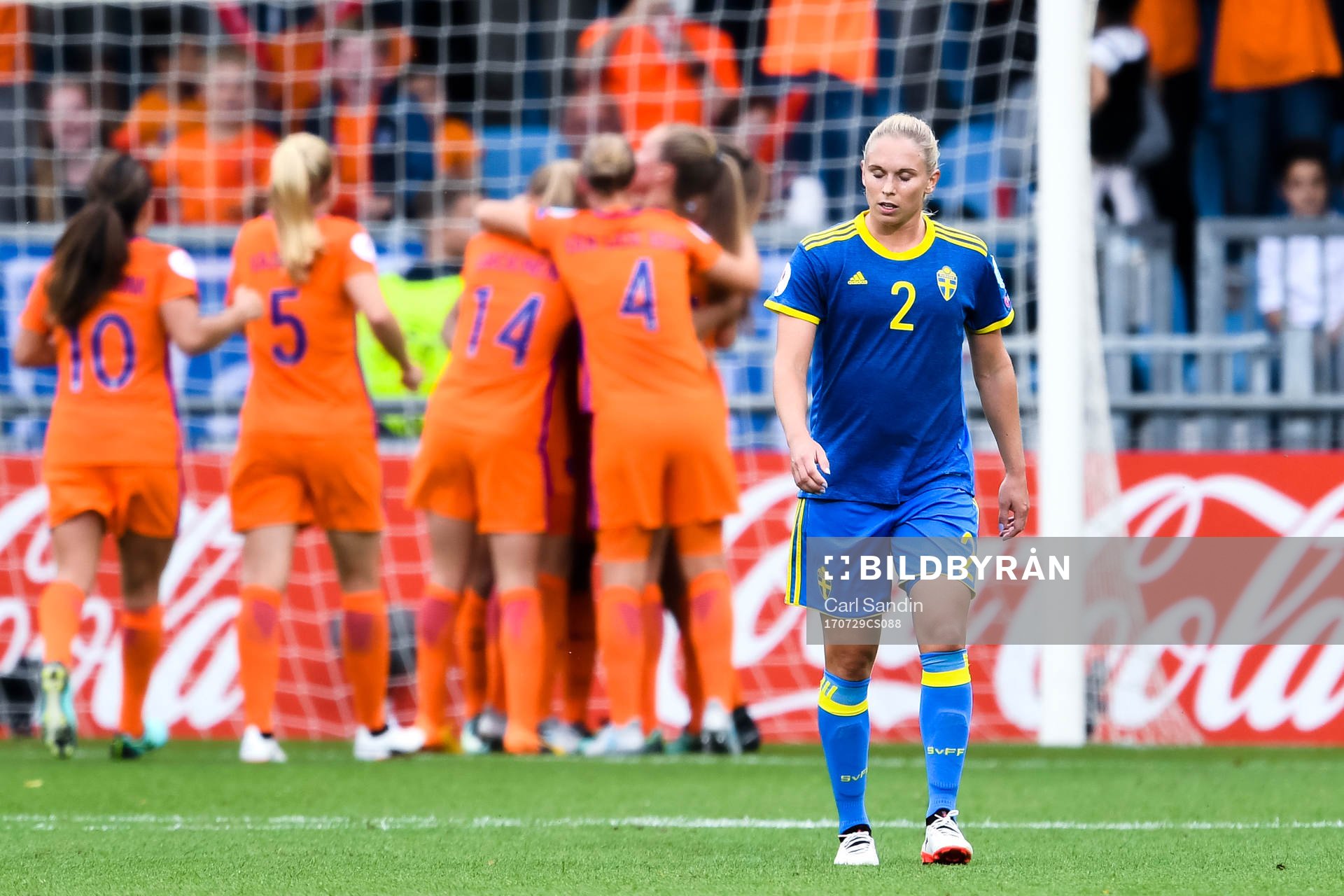 Sveriges Jonna Andersson deppar