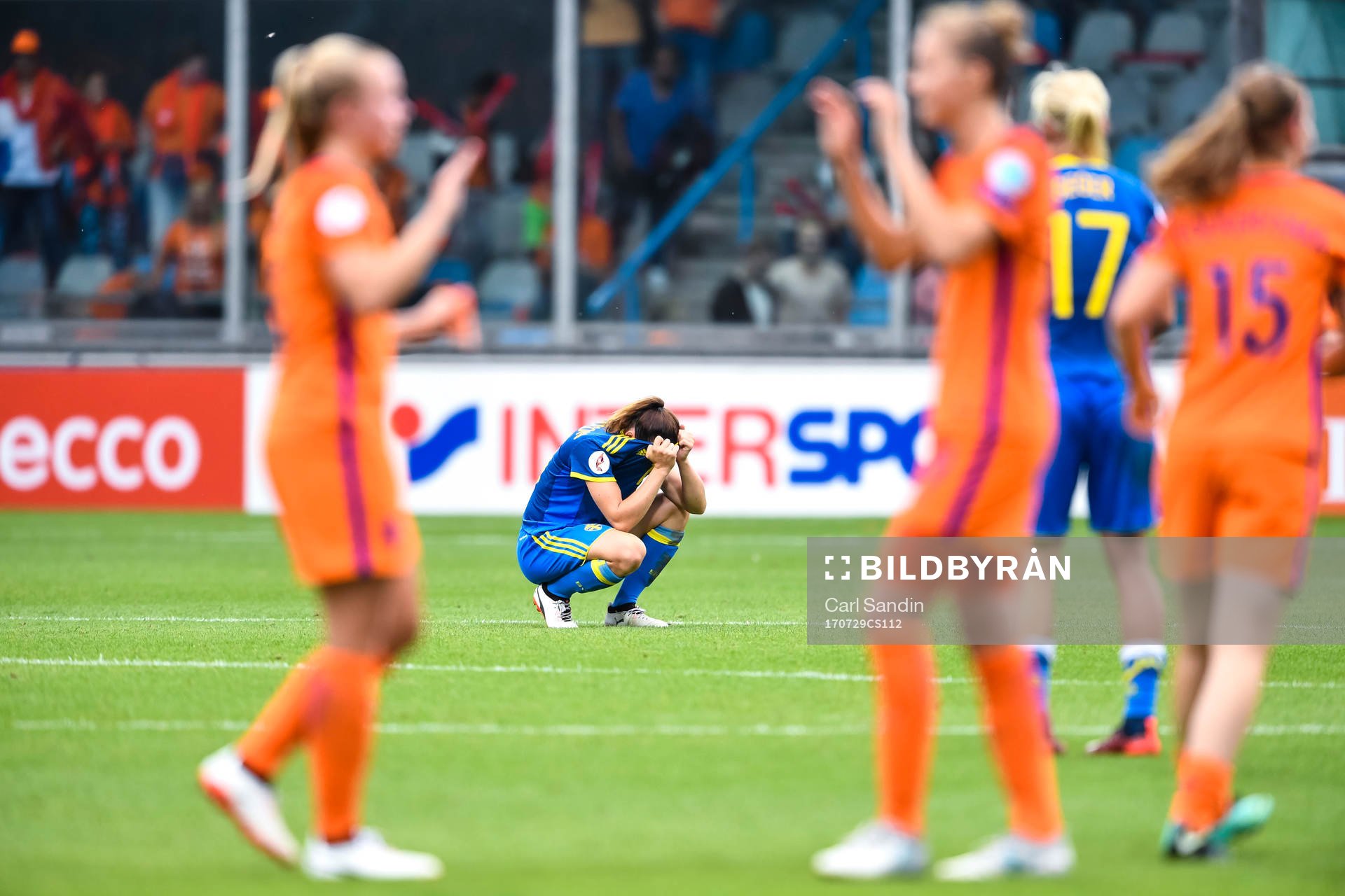 Sveriges Jessica Samuelsson deppar