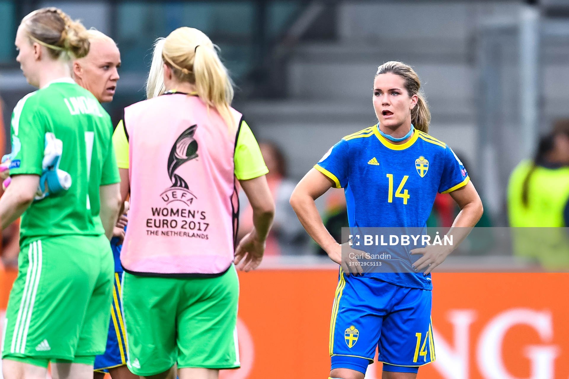 Sveriges Hanna Folkesson  deppar