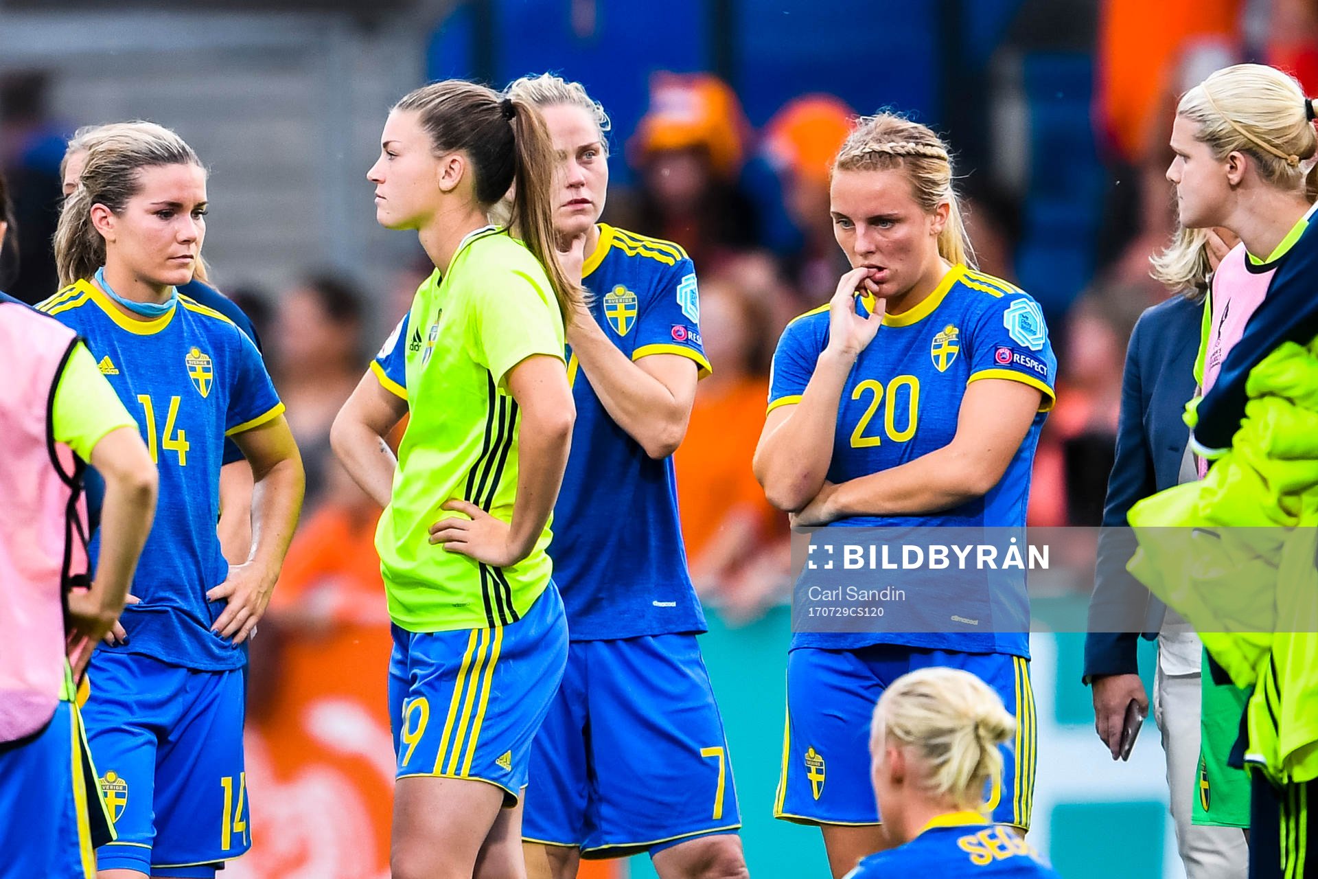 Sveriges spelare deppar