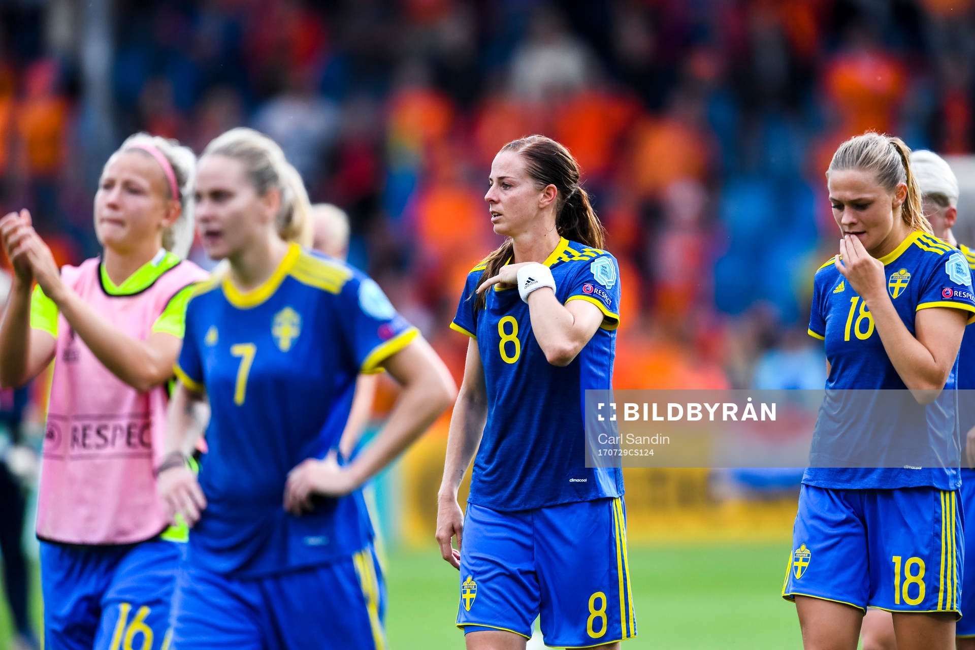 Sveriges  Lotta Schelin  deppar