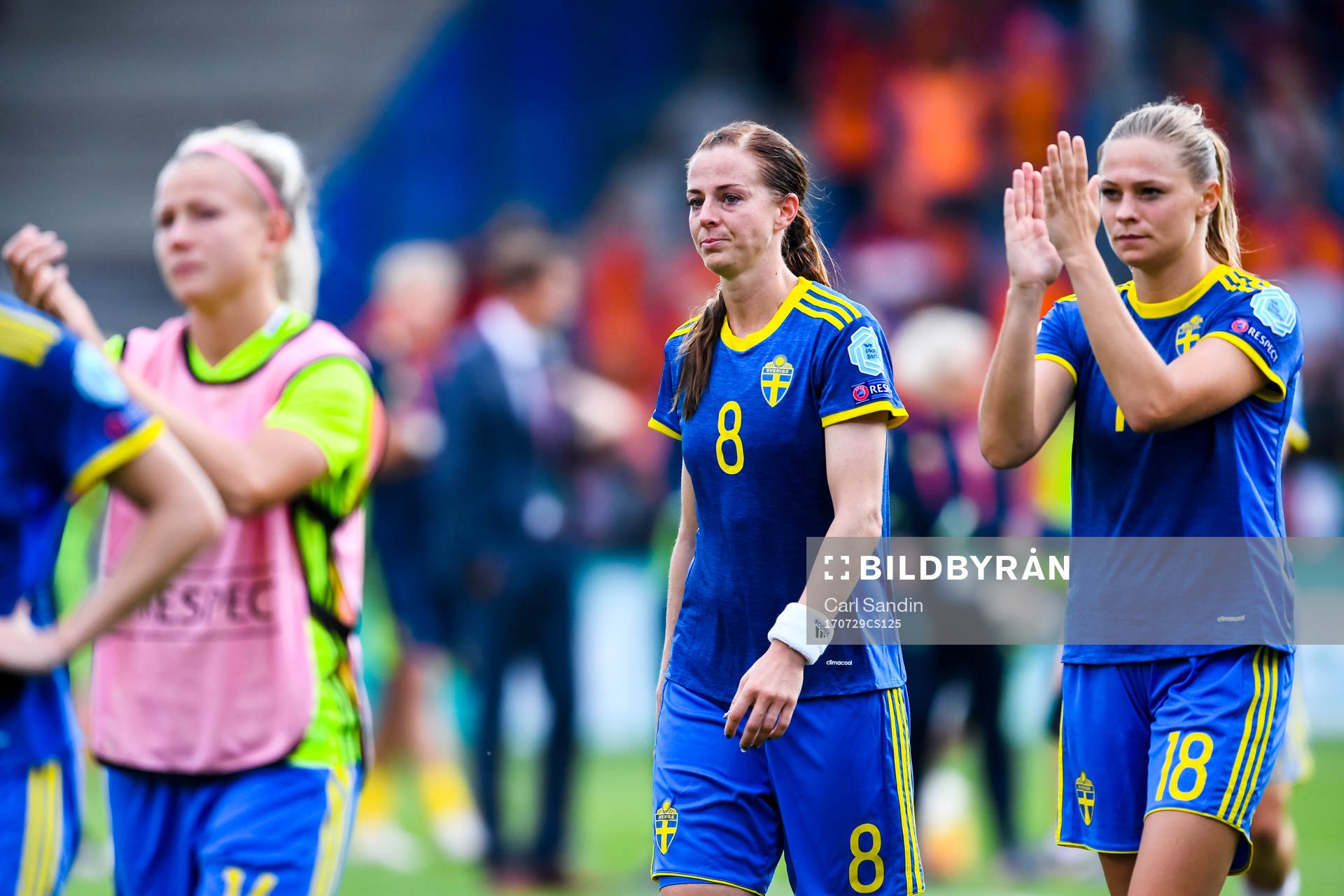 Sveriges  Lotta Schelin  deppar