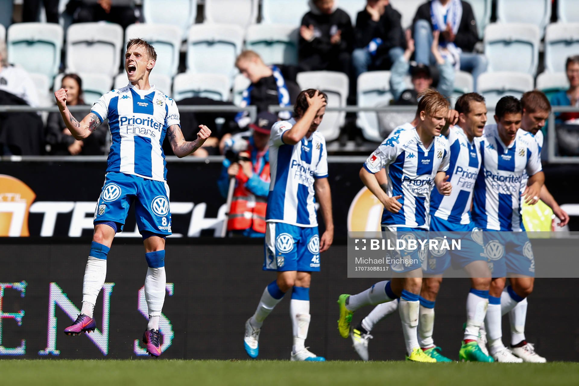 IFK Göteborgs Sören Rieks jublar
