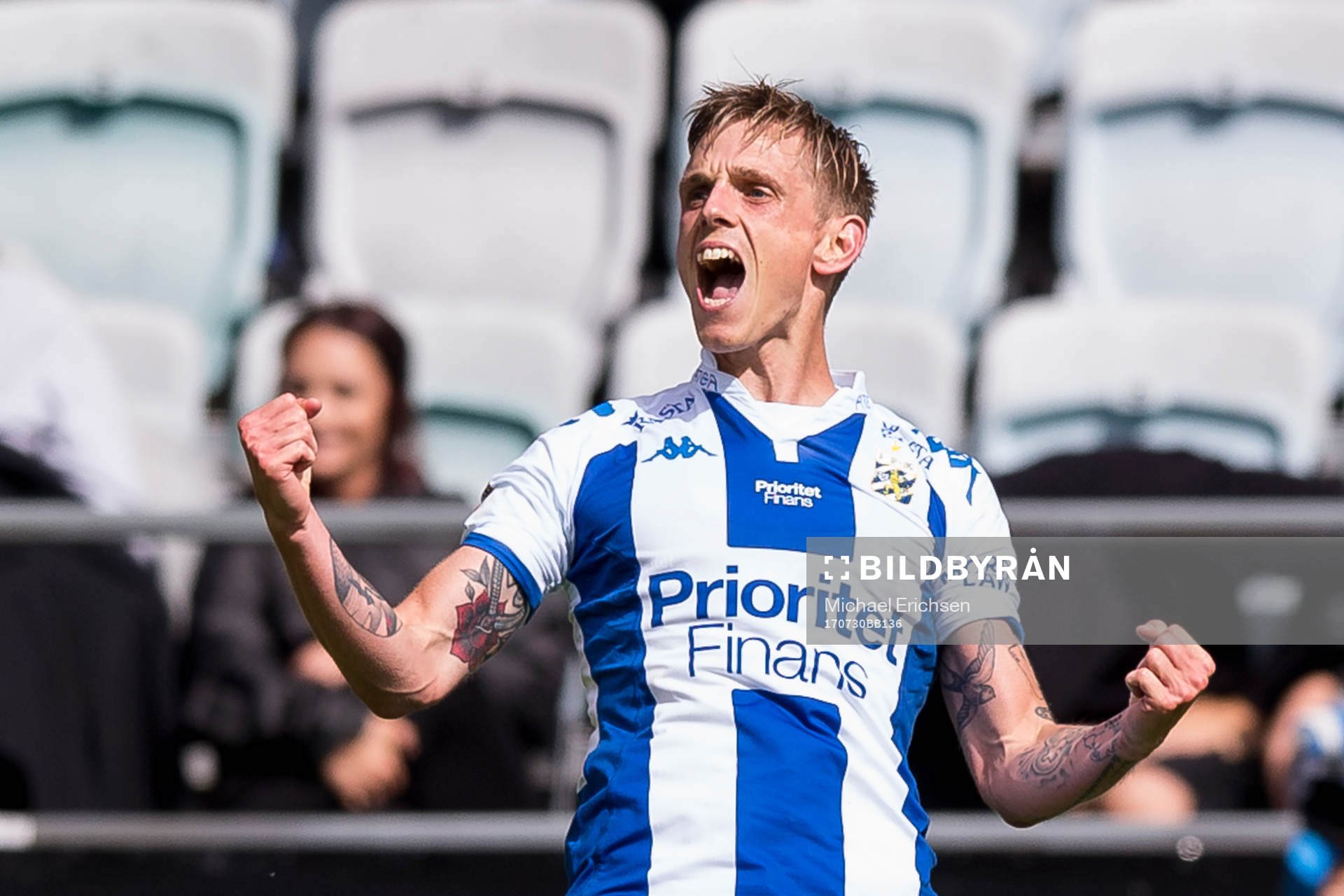 IFK Göteborgs Sören Rieks jublar