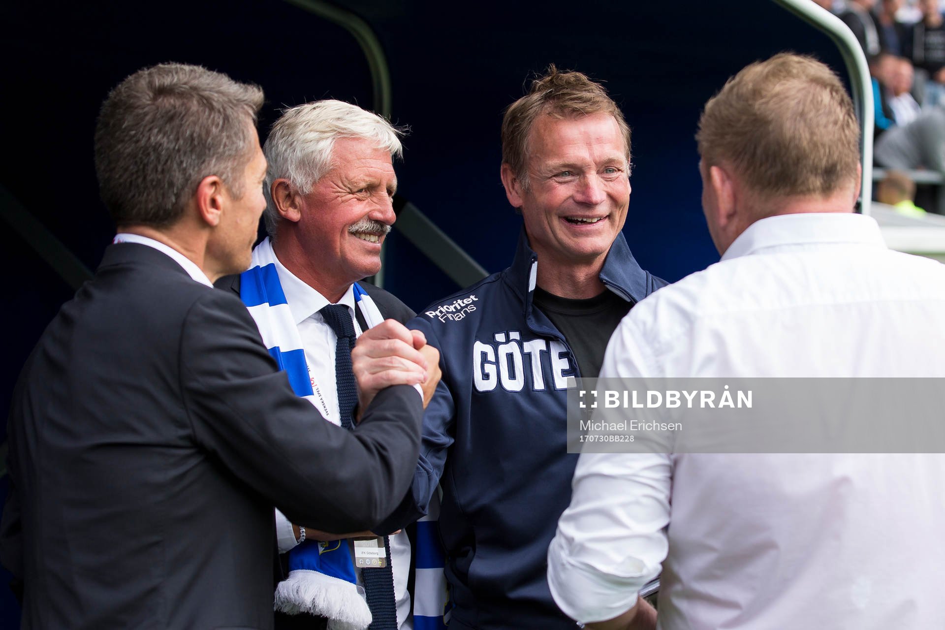 IFK Göteborgs sportchef Mats Gren, ordförande Frank