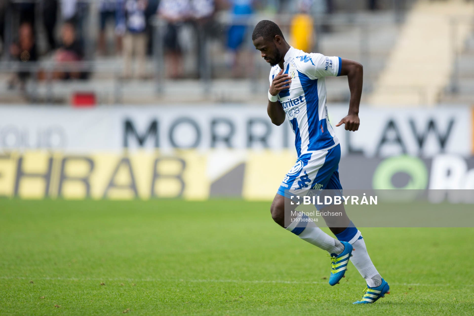 IFK Göteborgs Vajebah Sakor gör debut