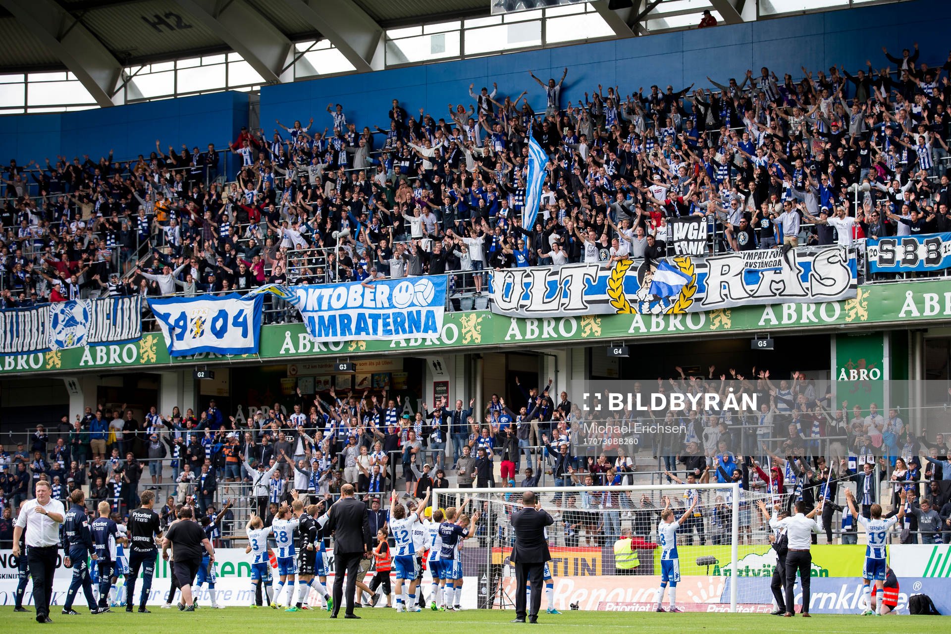 IFK Göteborg tackar klacken