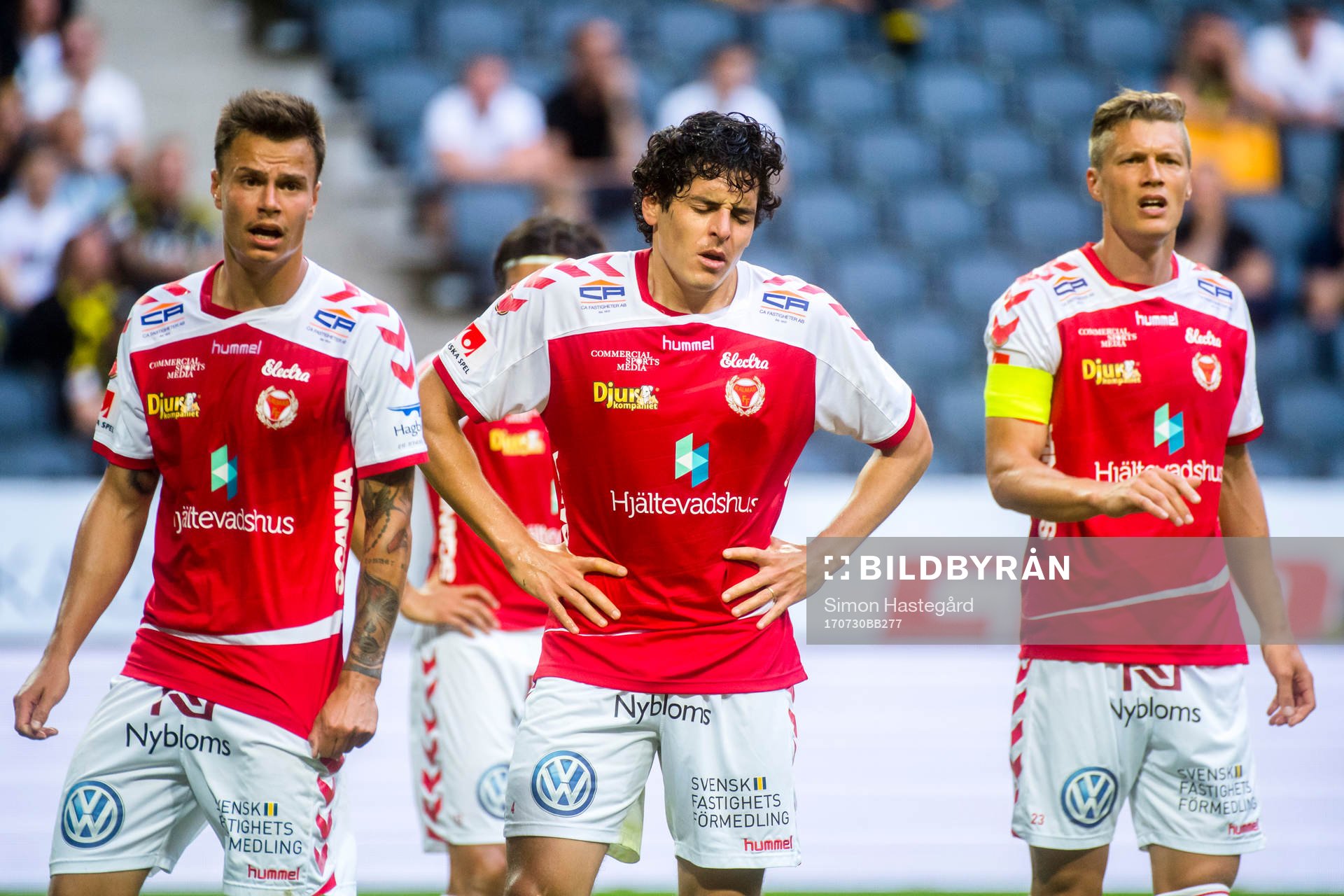 Kalmars spelare deppar