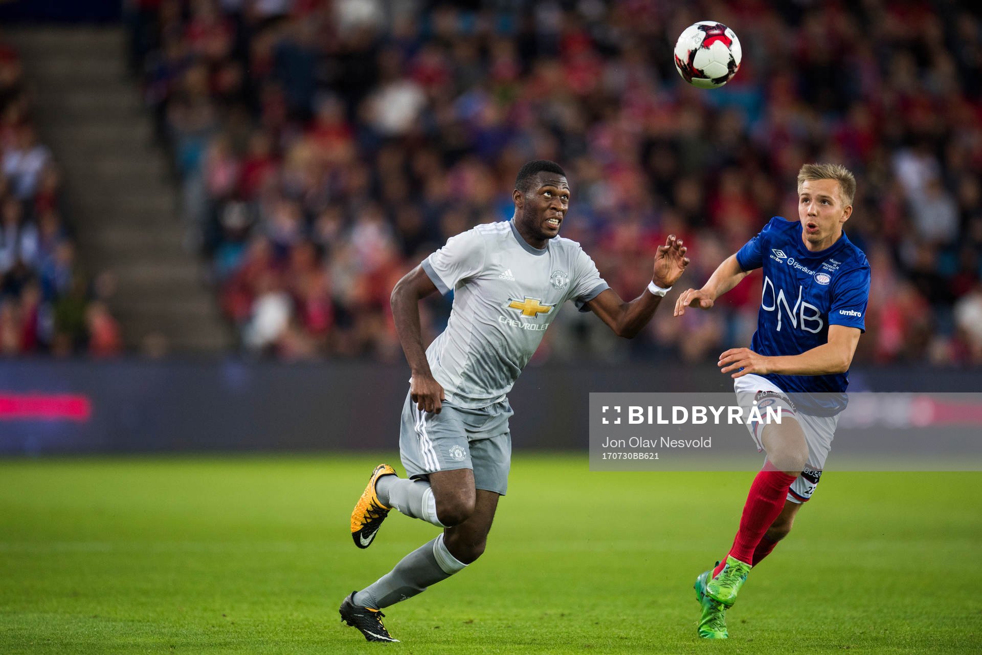 Manchester Uniteds Evans Timothy Fosu-Mensah och