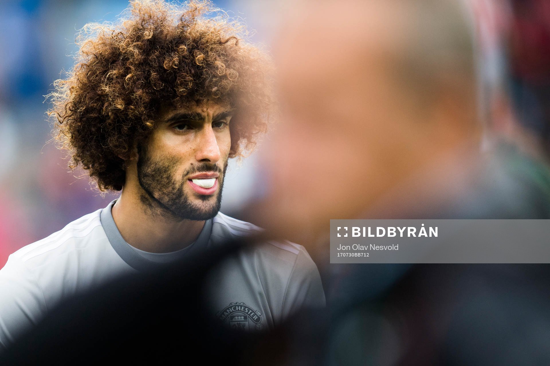 Manchester Uniteds Marouane Fellaini