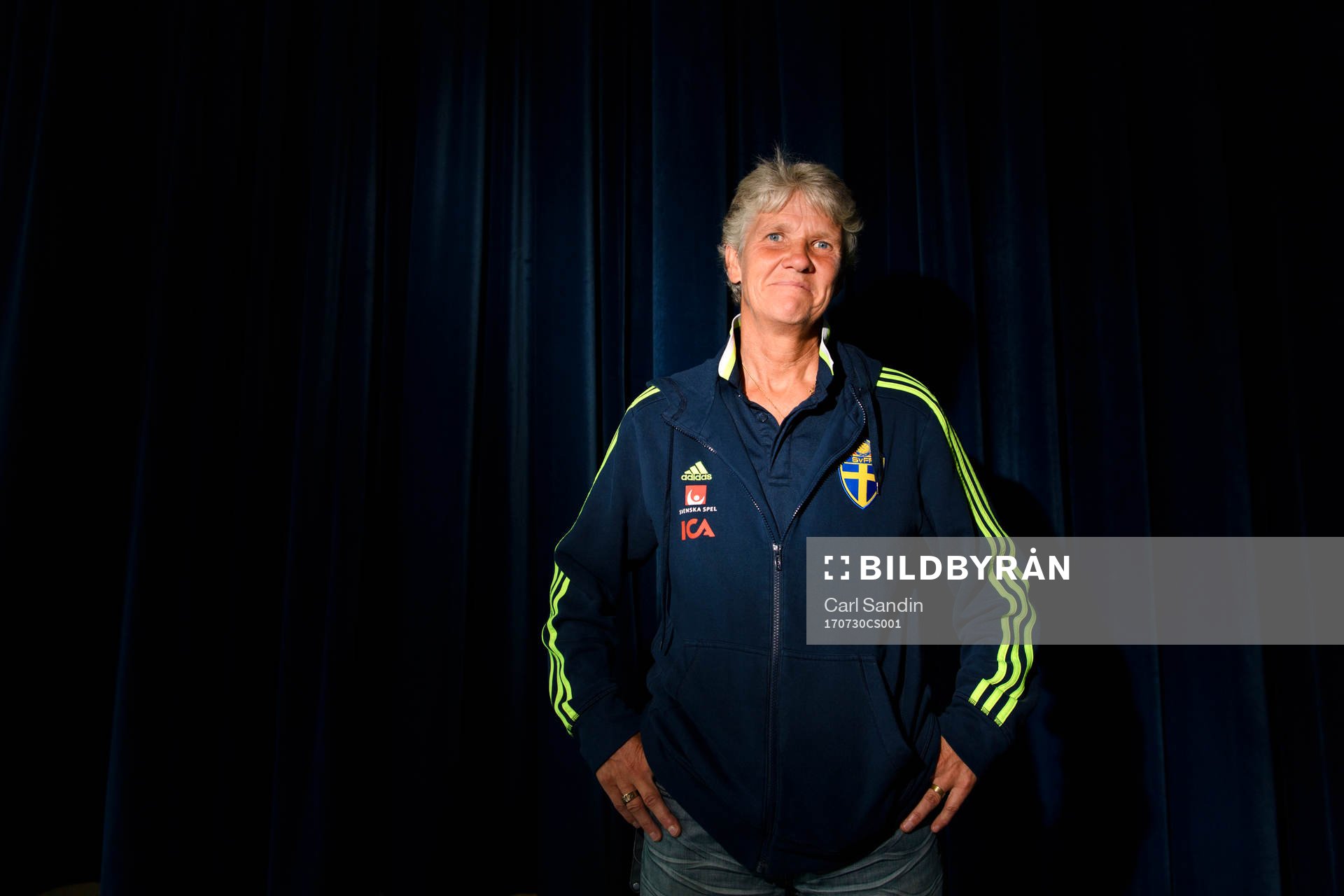 Förbundskapten Pia Sundhage