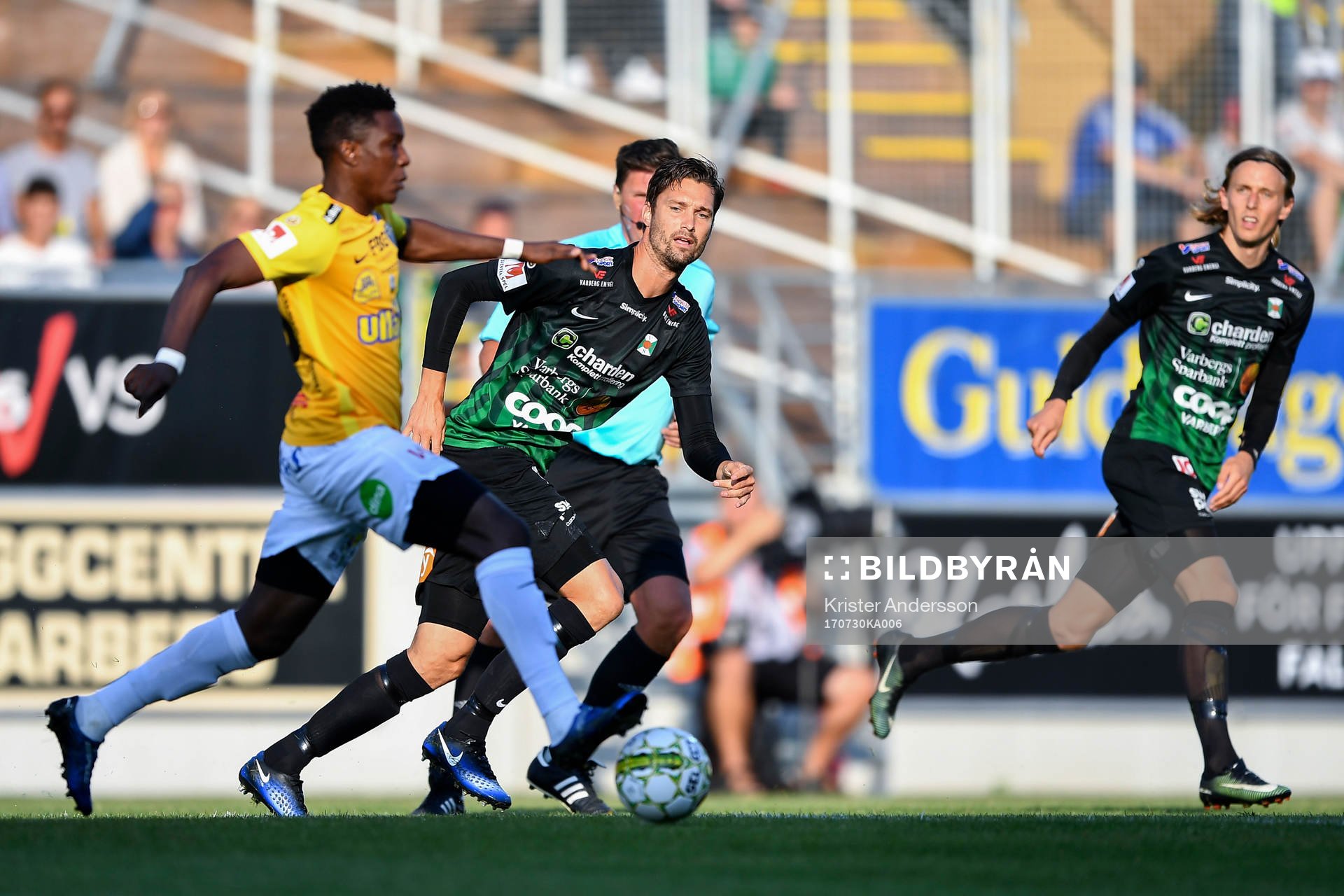 Falkenbergs Dominic Chatto och Varbergs Peter Nyström