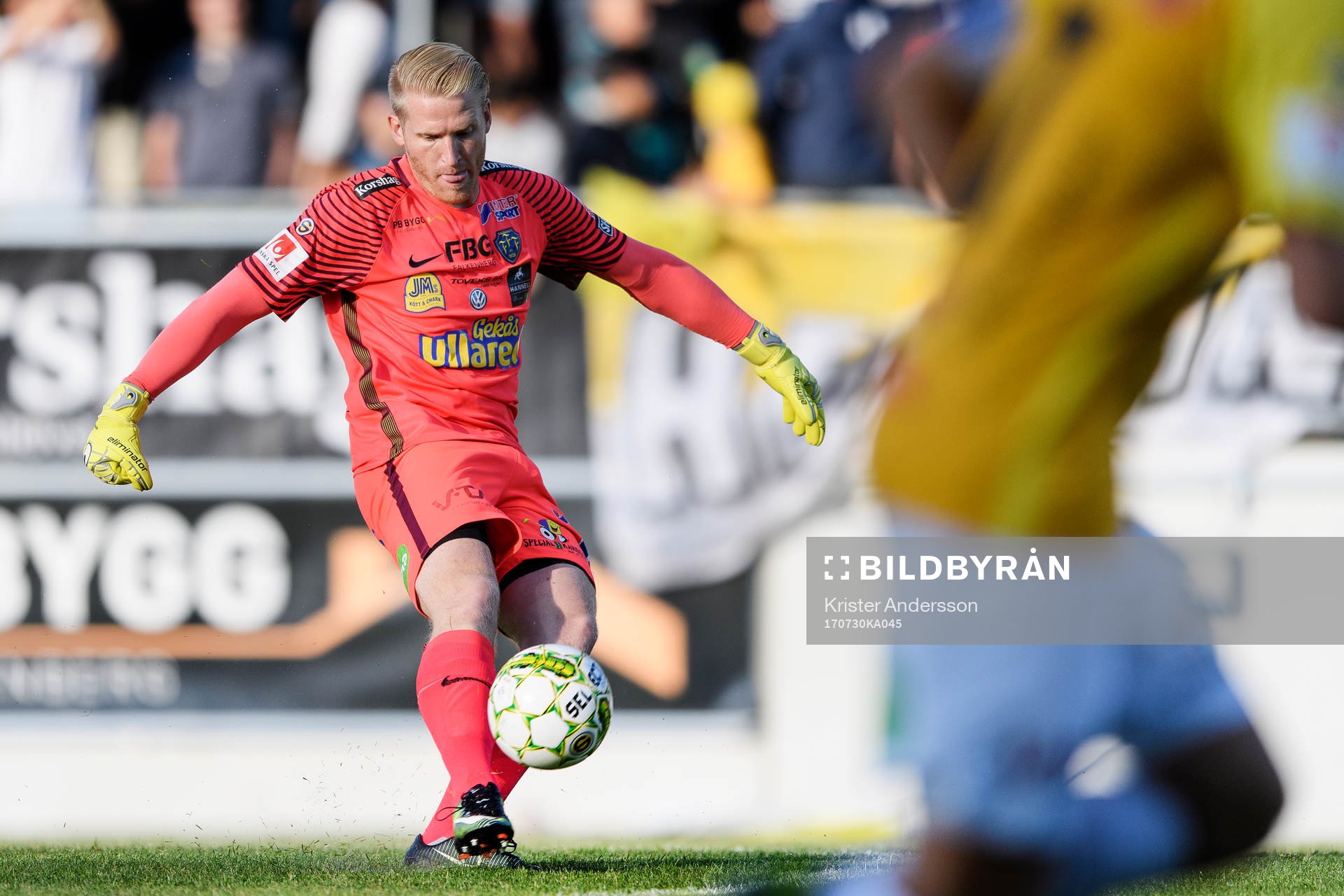 Falkenbergs målvakt Hampus Nilsson