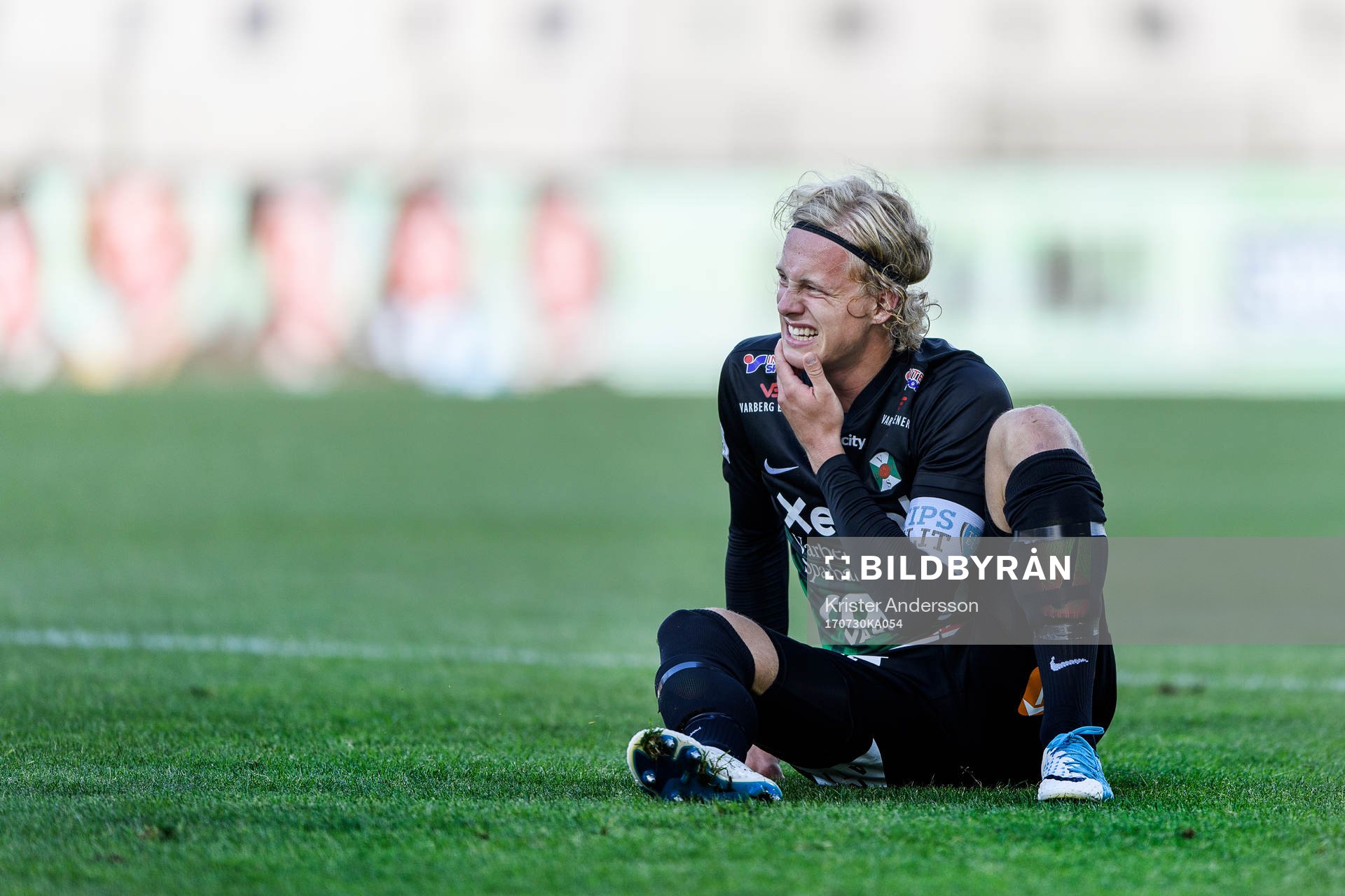 Varbergs Gustav Berggren deppar
