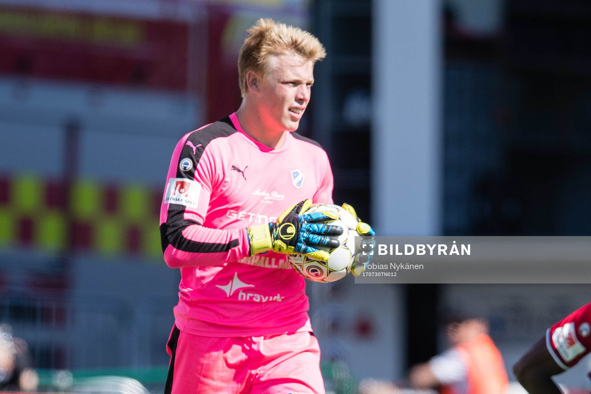 Halmstads målvakt Isak Pettersson