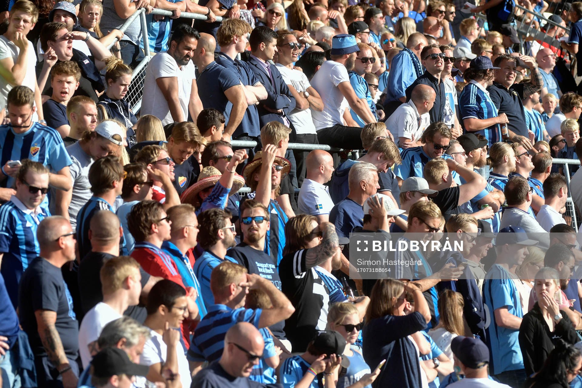 Djurgårdens supportrar