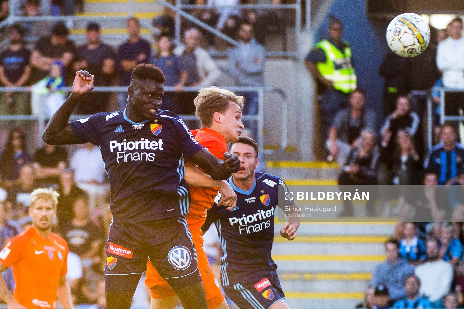 Djurgårdens Aliou Badji gör 0-1