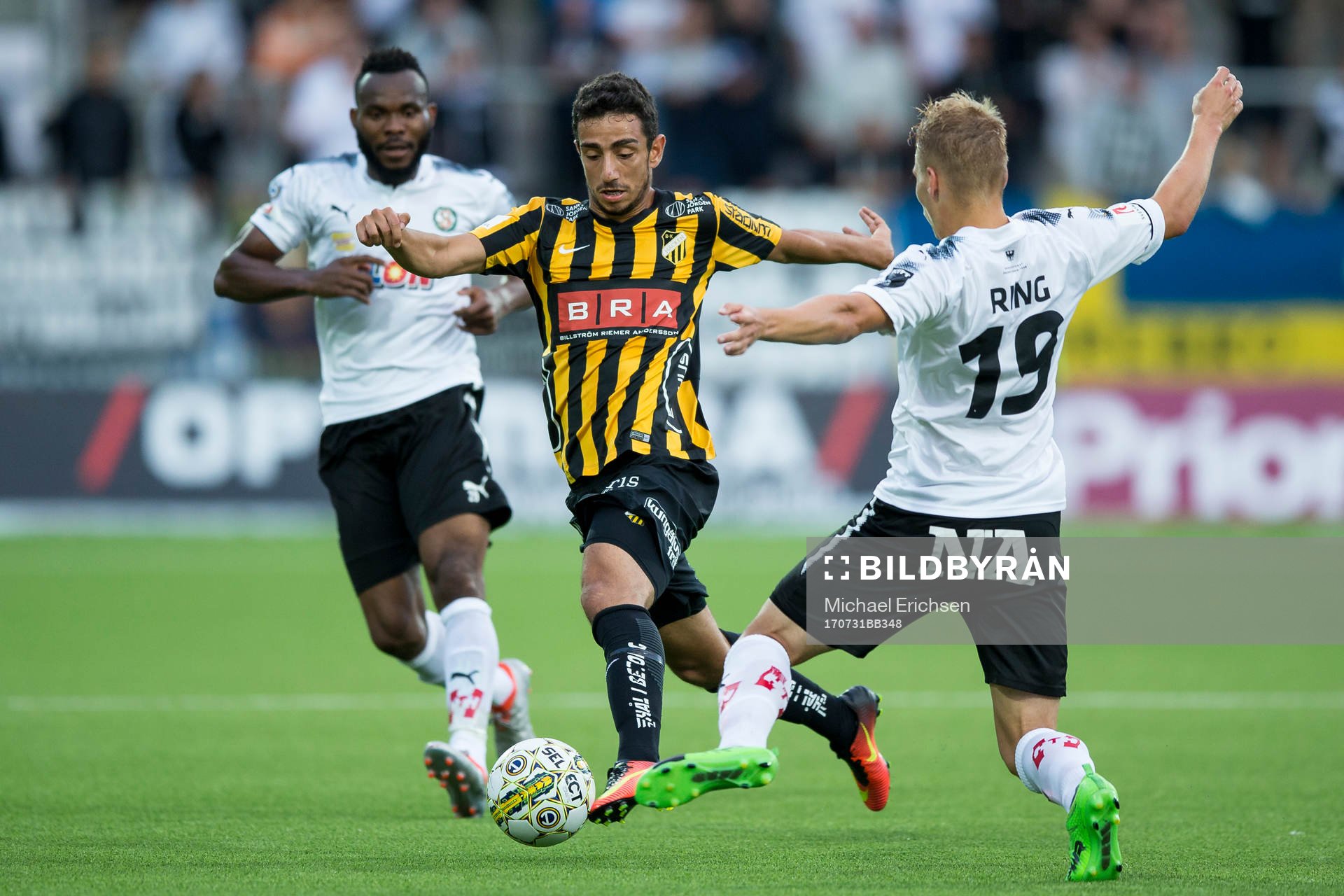 Häckens Daleho Irandust mot Örebros Sebastian Ring