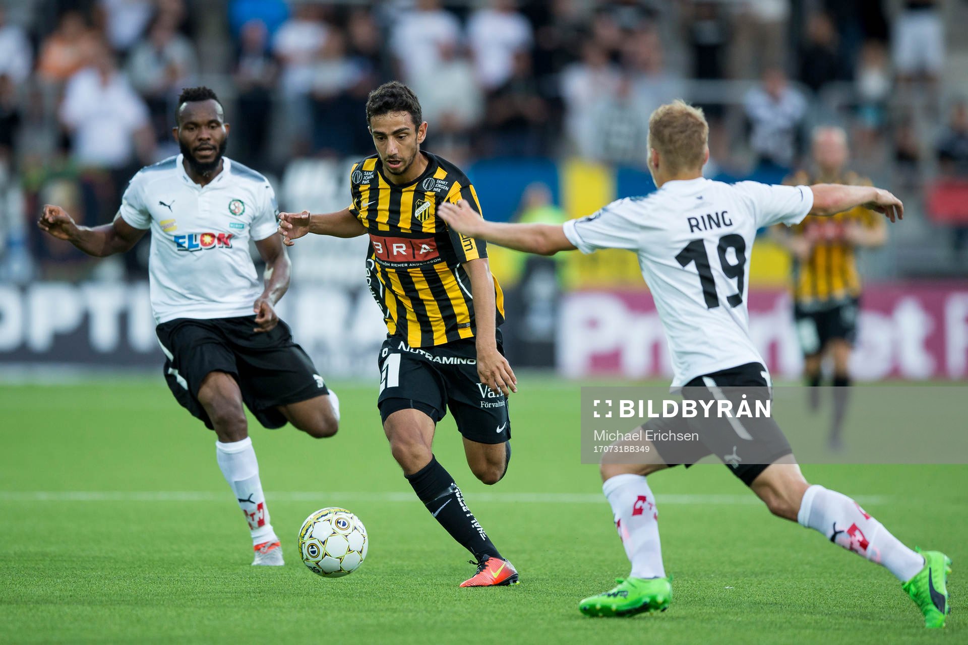 Häckens Daleho Irandust mot Örebros Sebastian Ring