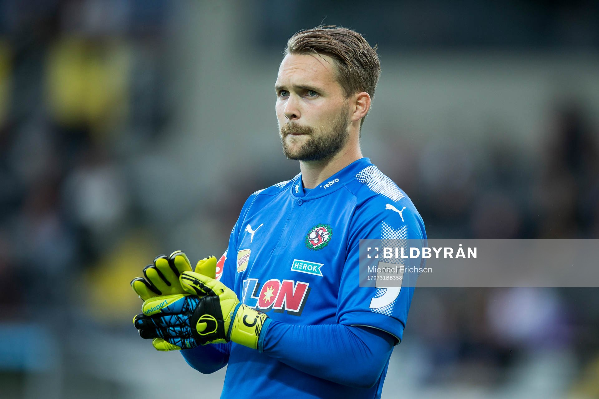 Örebros målvakt Oscar Jansson